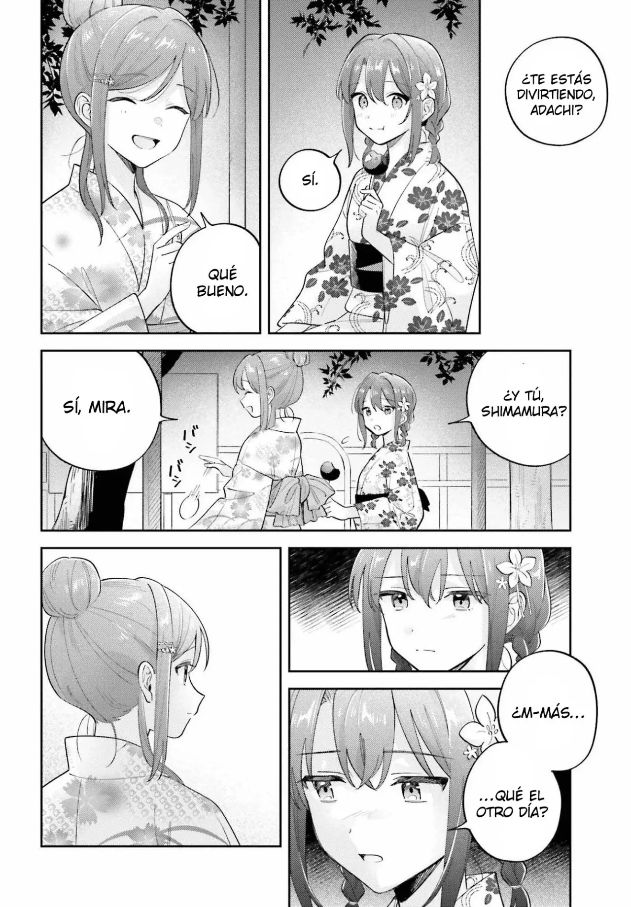 Adachi To Shimamura (Moke ver.) Capítulo 38.2 - Página 3 en español