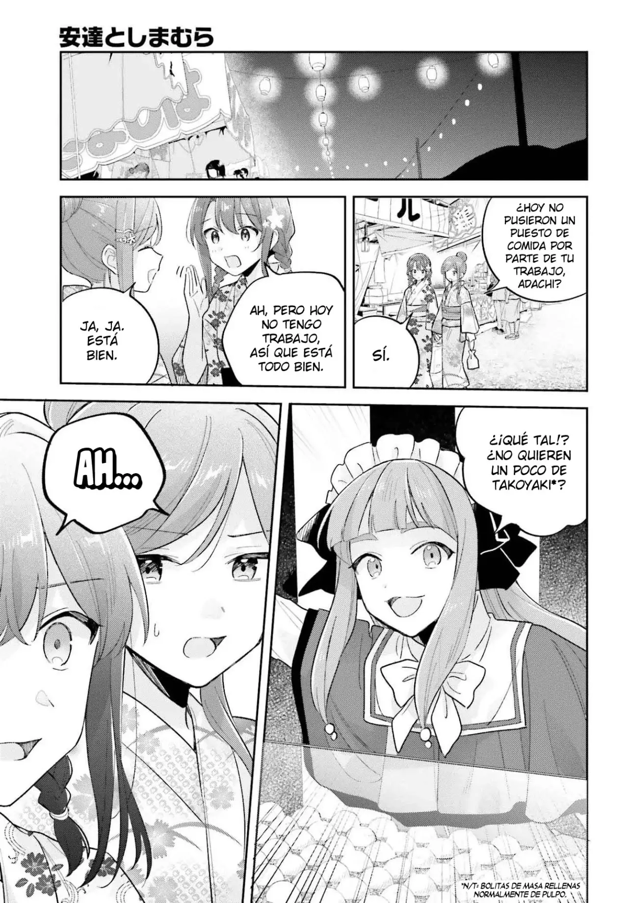 Adachi To Shimamura (Moke ver.) Capítulo 38 - Página 14 en español