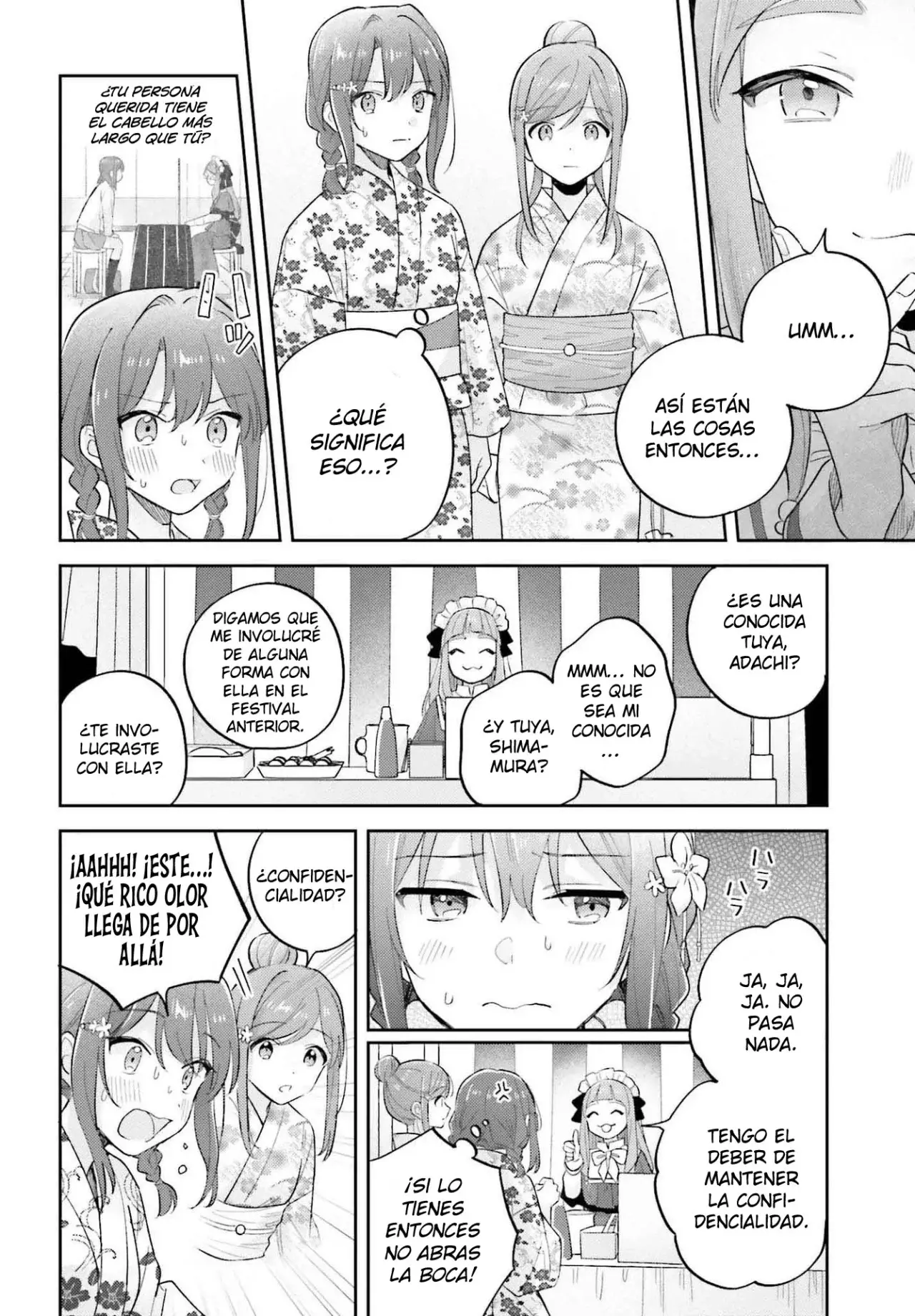 Adachi To Shimamura (Moke ver.) Capítulo 38 - Página 15 en español