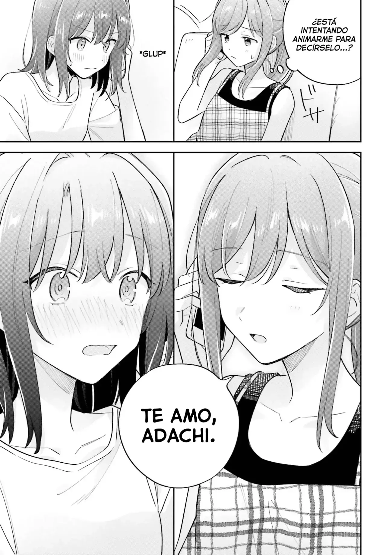 Adachi To Shimamura (Moke ver.) Capítulo 39.2 - Página 4 en español