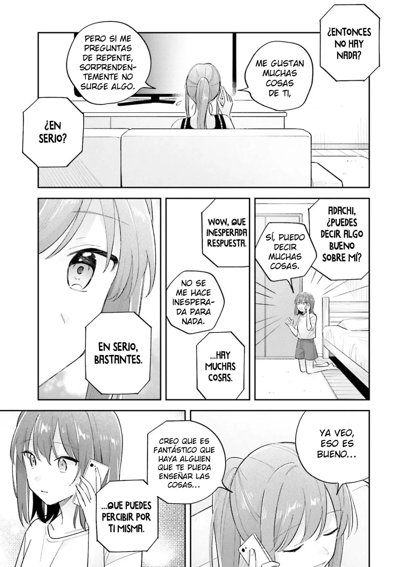 Adachi To Shimamura (Moke ver.) Capítulo 39 - Página 18 en español