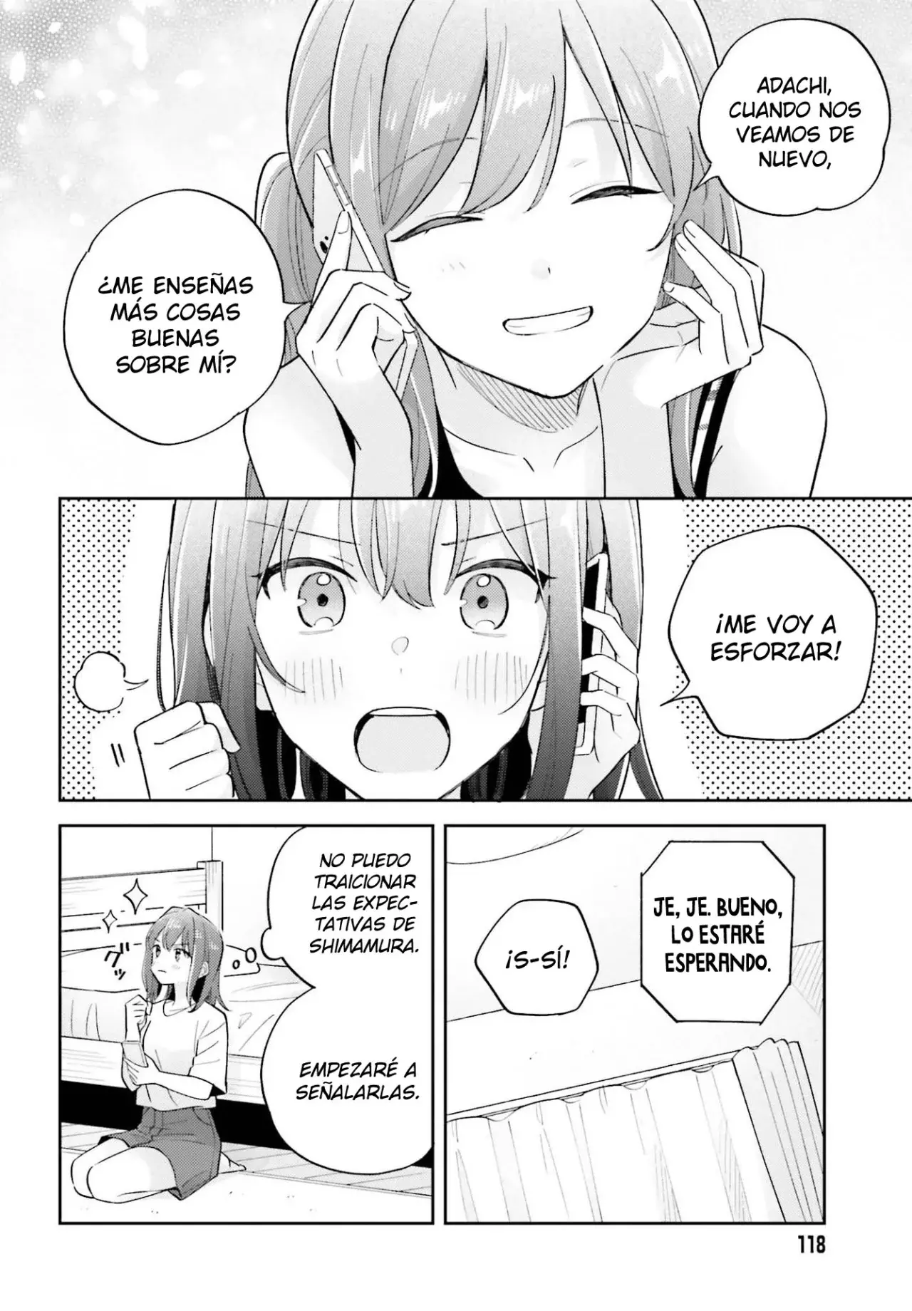 Adachi To Shimamura (Moke ver.) Capítulo 39 - Página 19 en español