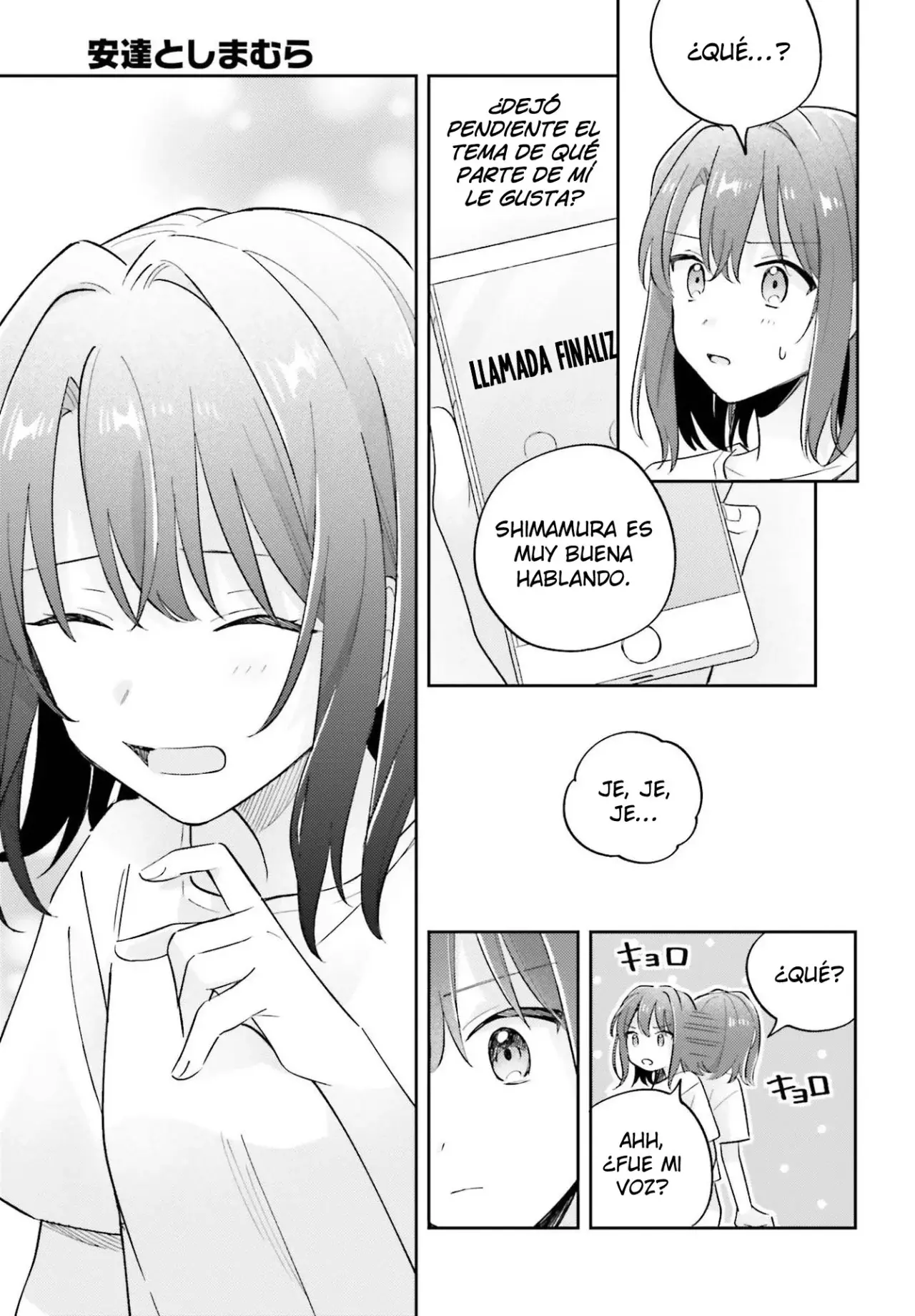 Adachi To Shimamura (Moke ver.) Capítulo 39 - Página 20 en español