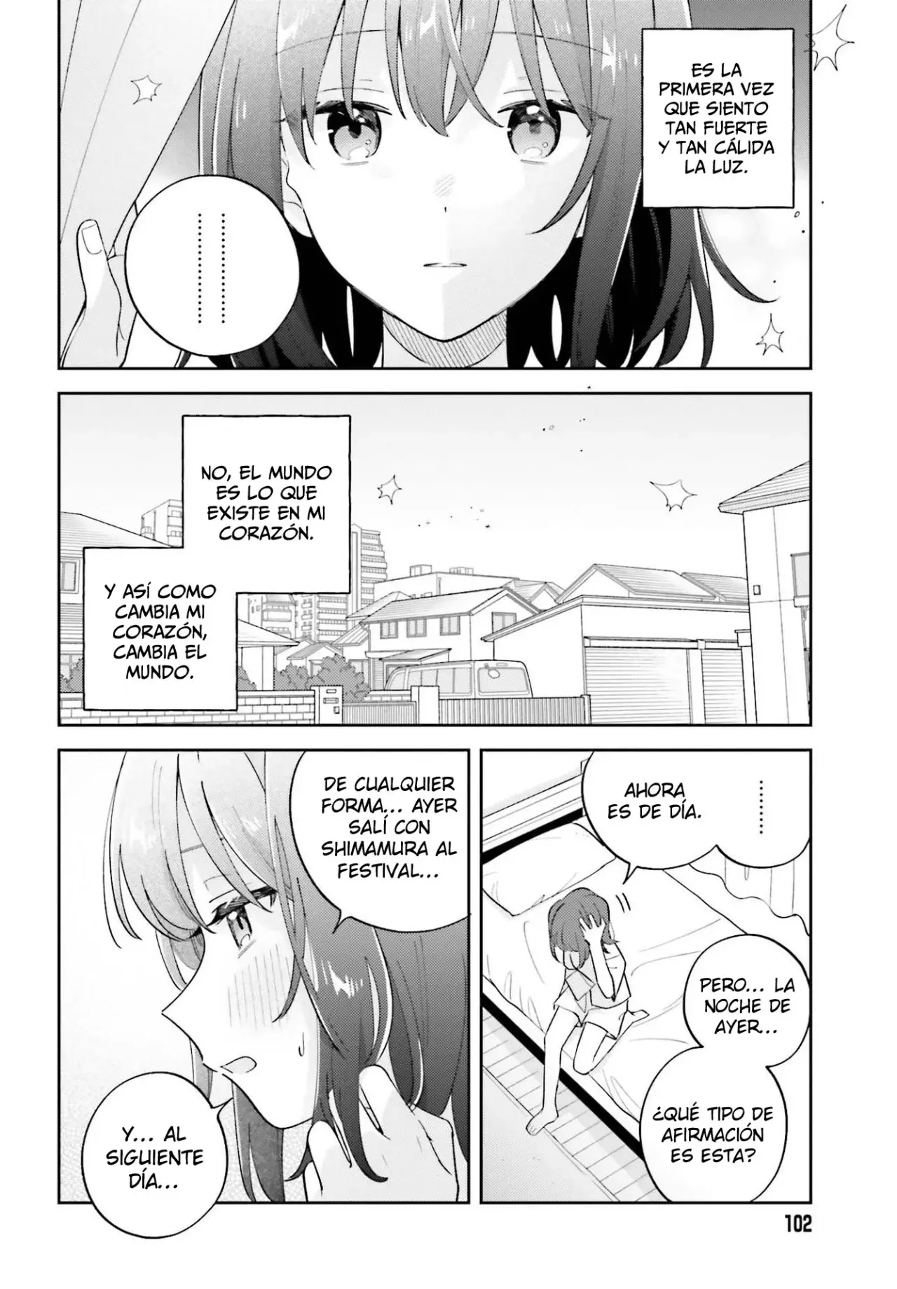 Adachi To Shimamura (Moke ver.) Capítulo 39 - Página 3 en español