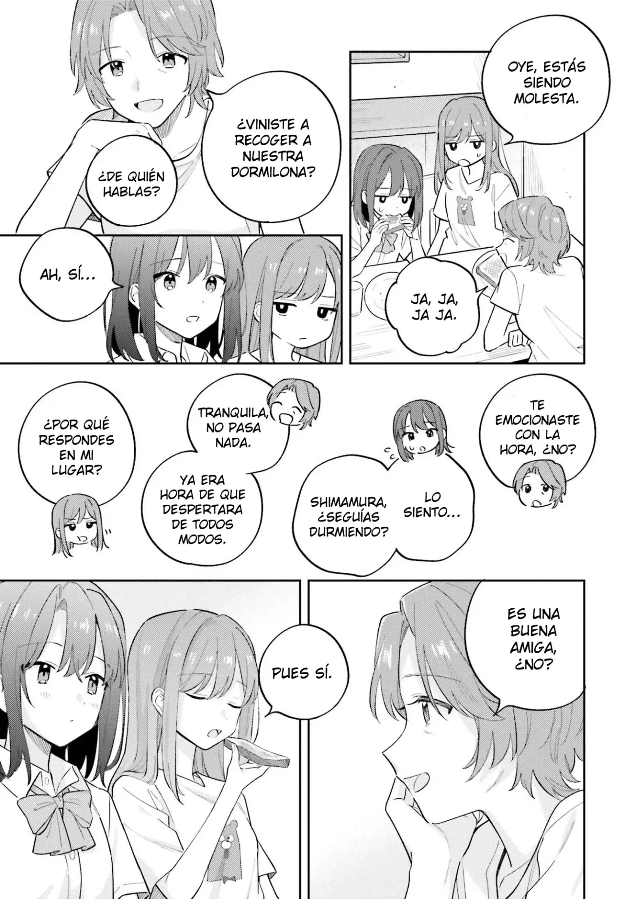 Adachi To Shimamura (Moke ver.) Capítulo 40 - Página 14 en español