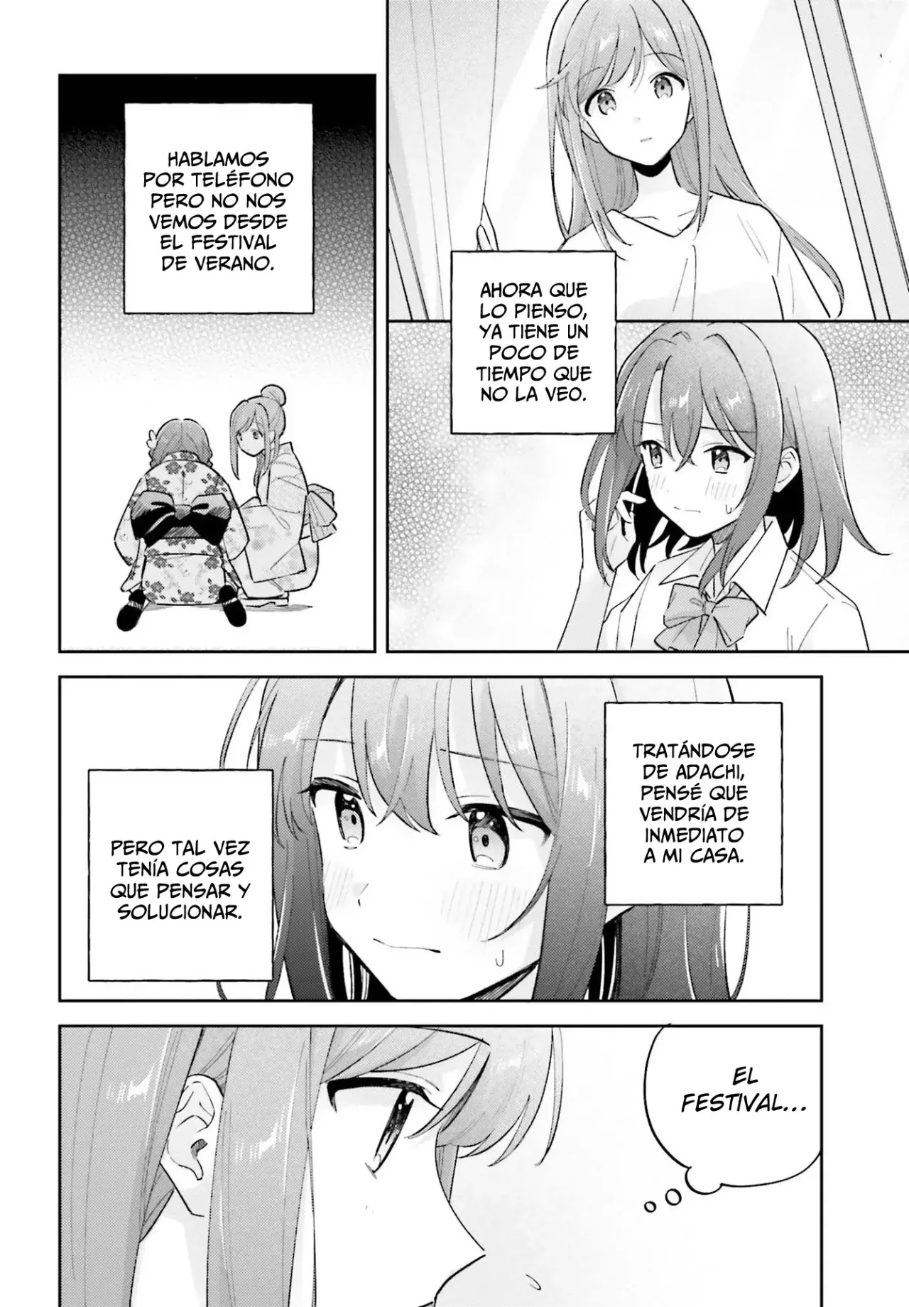 Adachi To Shimamura (Moke ver.) Capítulo 40 - Página 5 en español