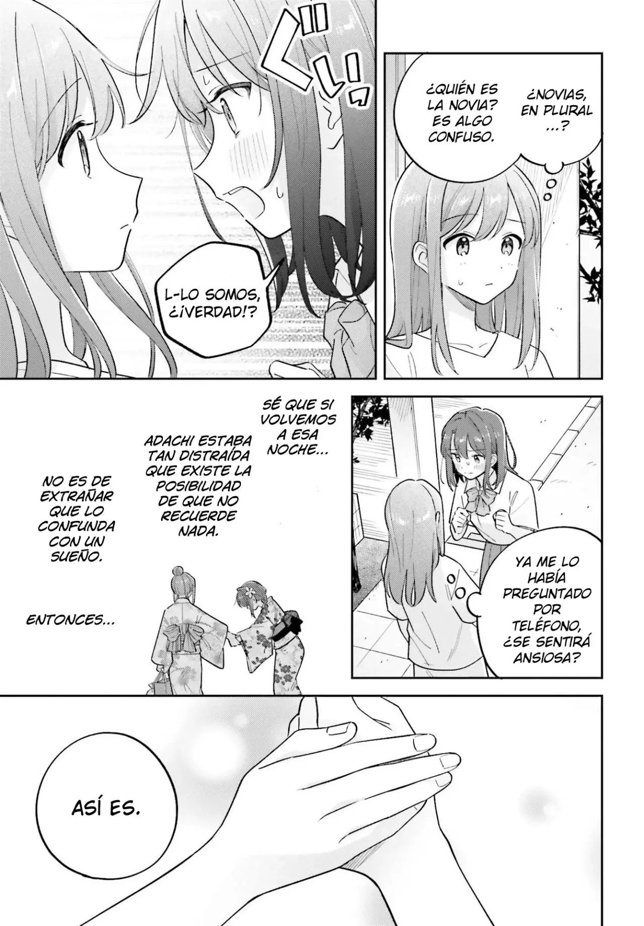 Adachi To Shimamura (Moke ver.) Capítulo 40 - Página 8 en español