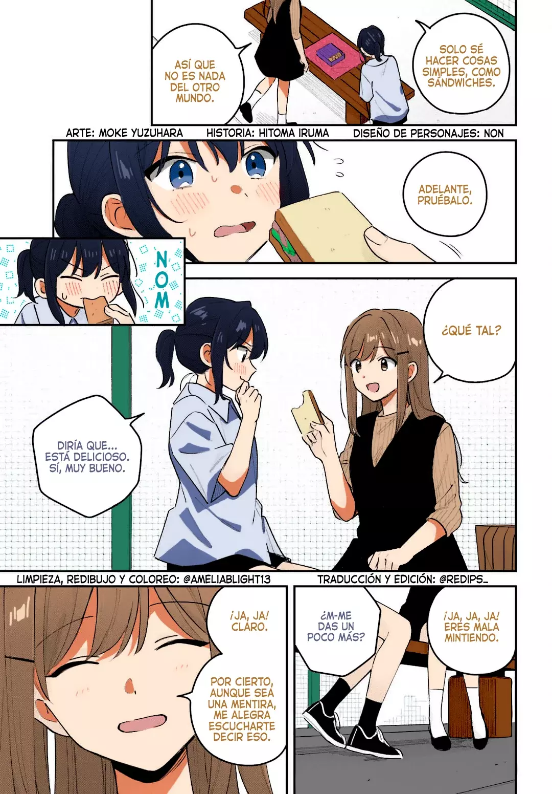 Adachi To Shimamura (Moke ver.) Capítulo 45 - Página 14 en español