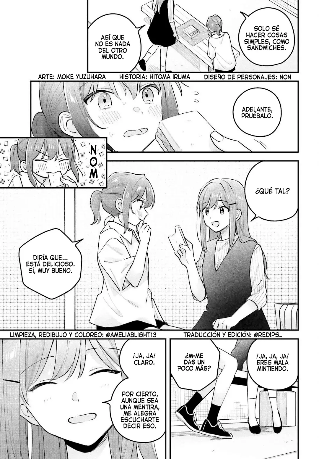 Adachi To Shimamura (Moke ver.) Capítulo 45 - Página 15 en español