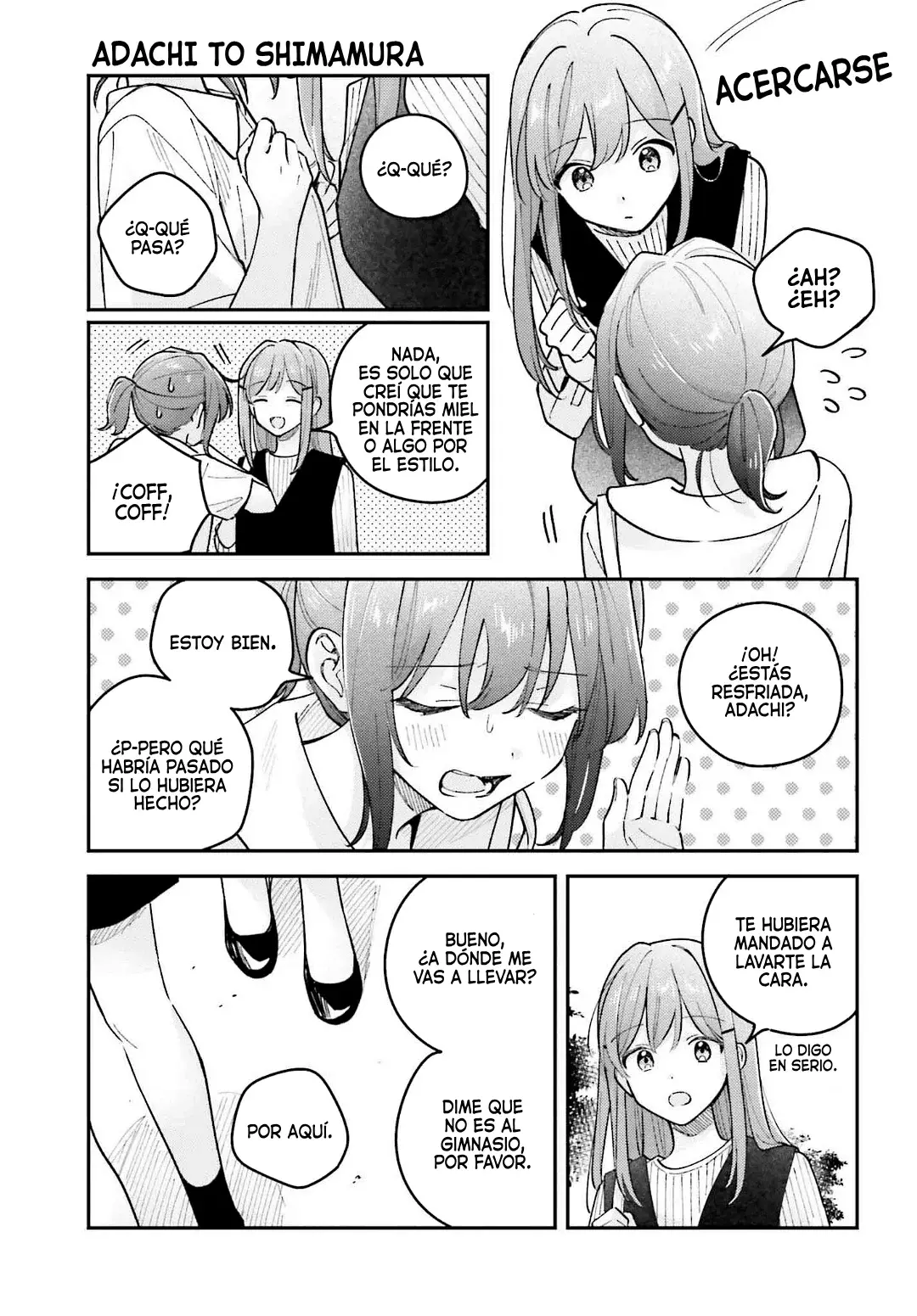Adachi To Shimamura (Moke ver.) Capítulo 45 - Página 4 en español