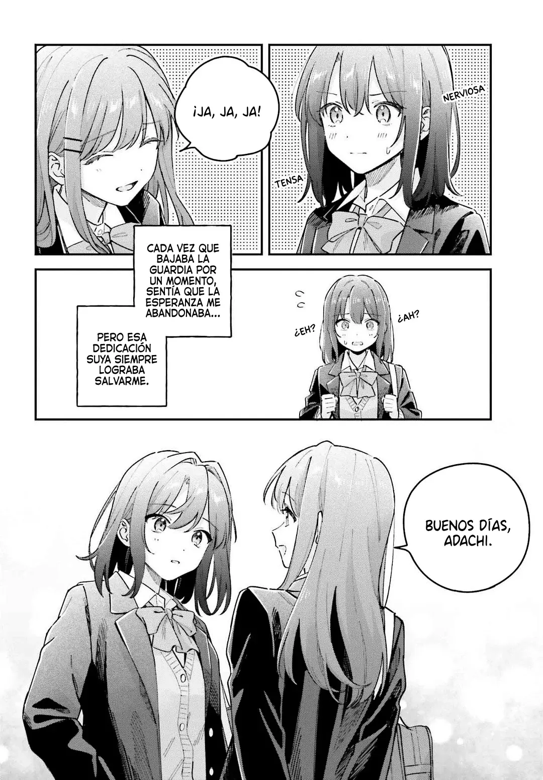 Adachi To Shimamura (Moke ver.) Capítulo 46 - Página 19 en español