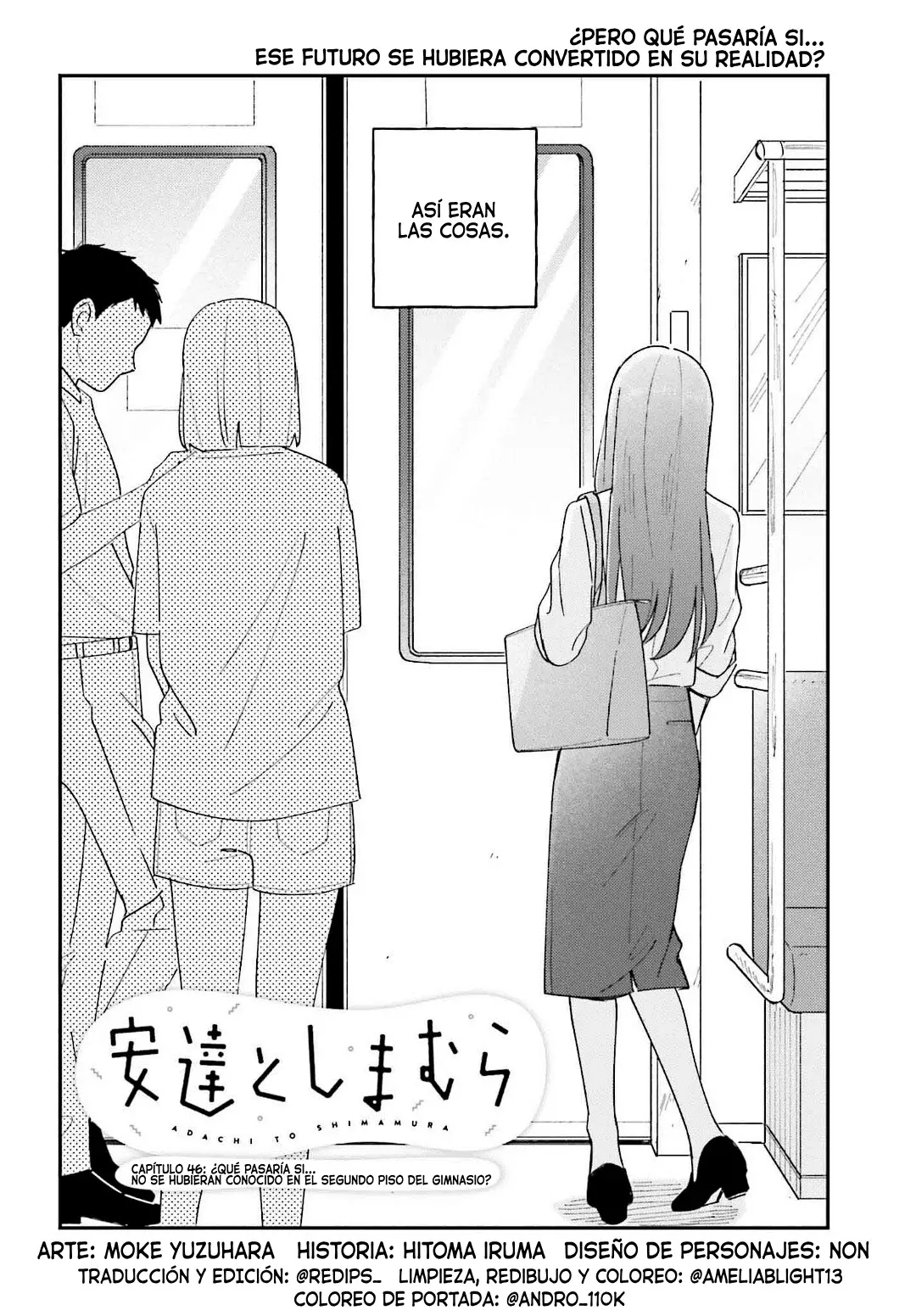 Adachi To Shimamura (Moke ver.) Capítulo 46 - Página 4 en español