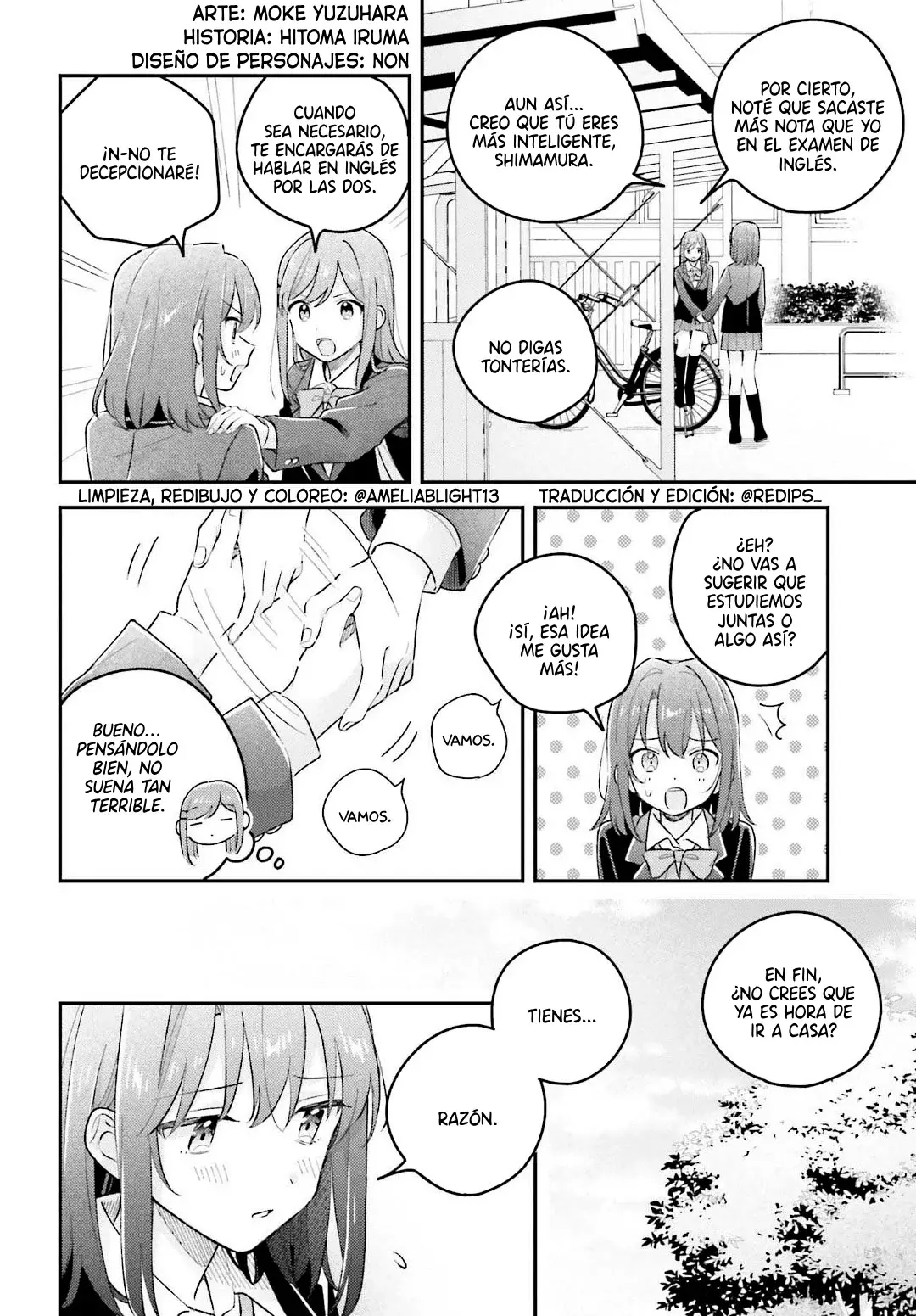 Adachi To Shimamura (Moke ver.) Capítulo 48 - Página 12 en español