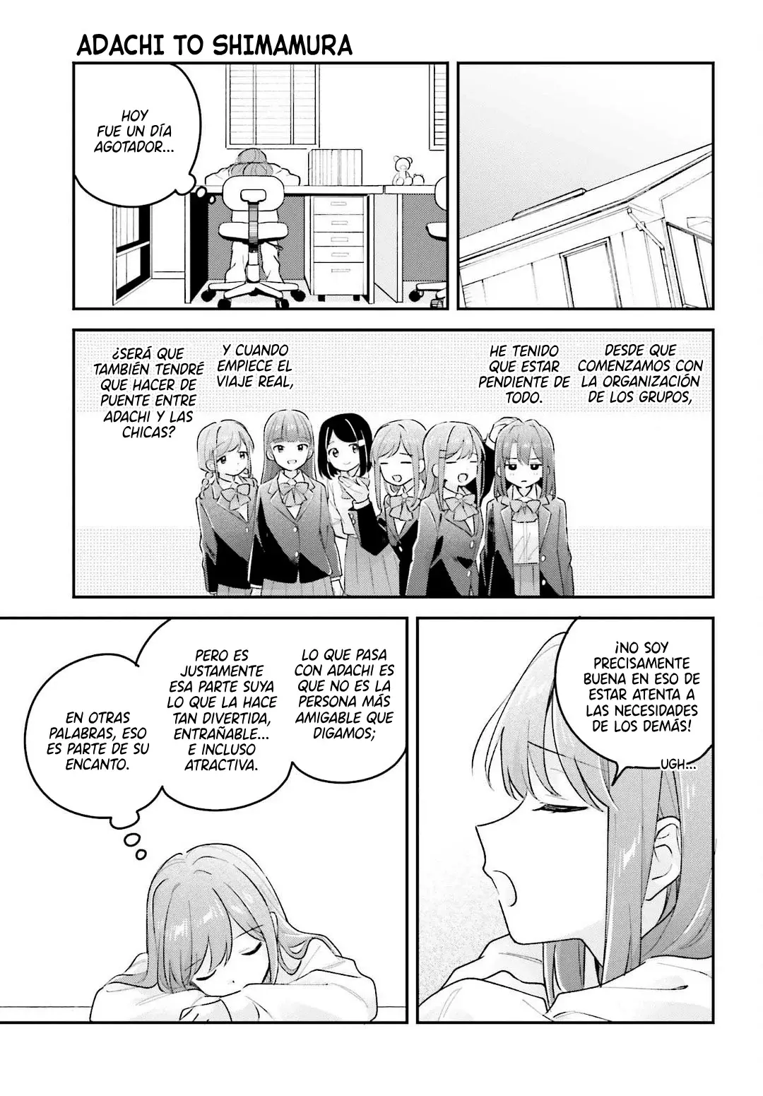 Adachi To Shimamura (Moke ver.) Capítulo 48 - Página 15 en español