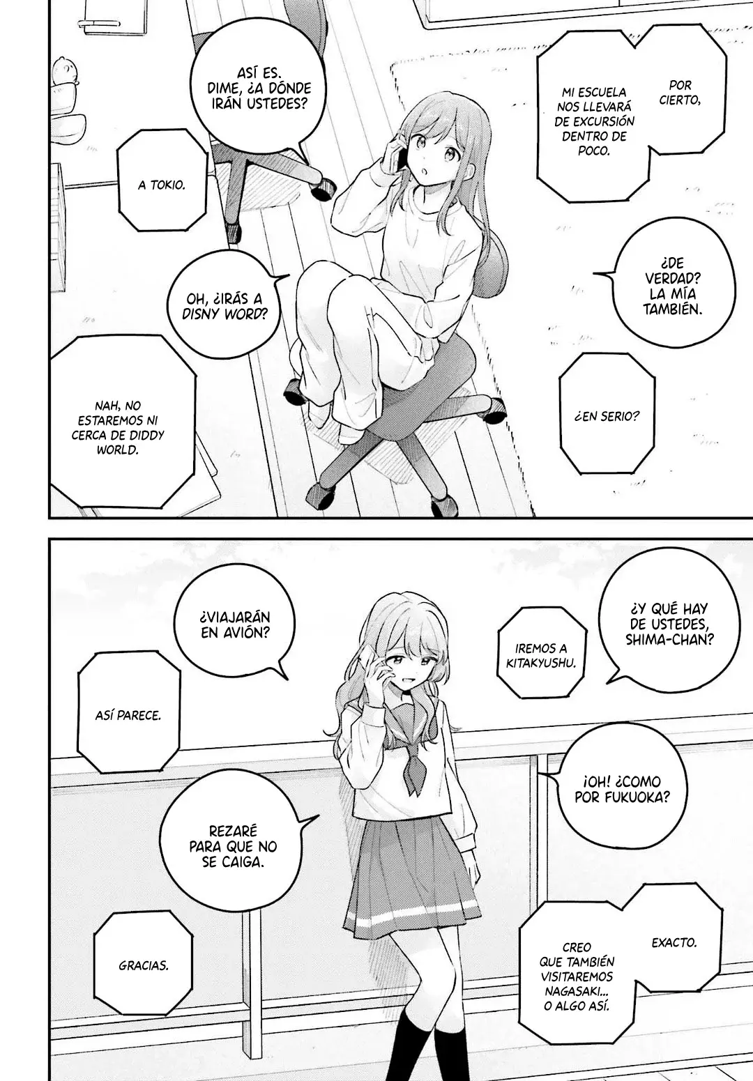Adachi To Shimamura (Moke ver.) Capítulo 48 - Página 18 en español