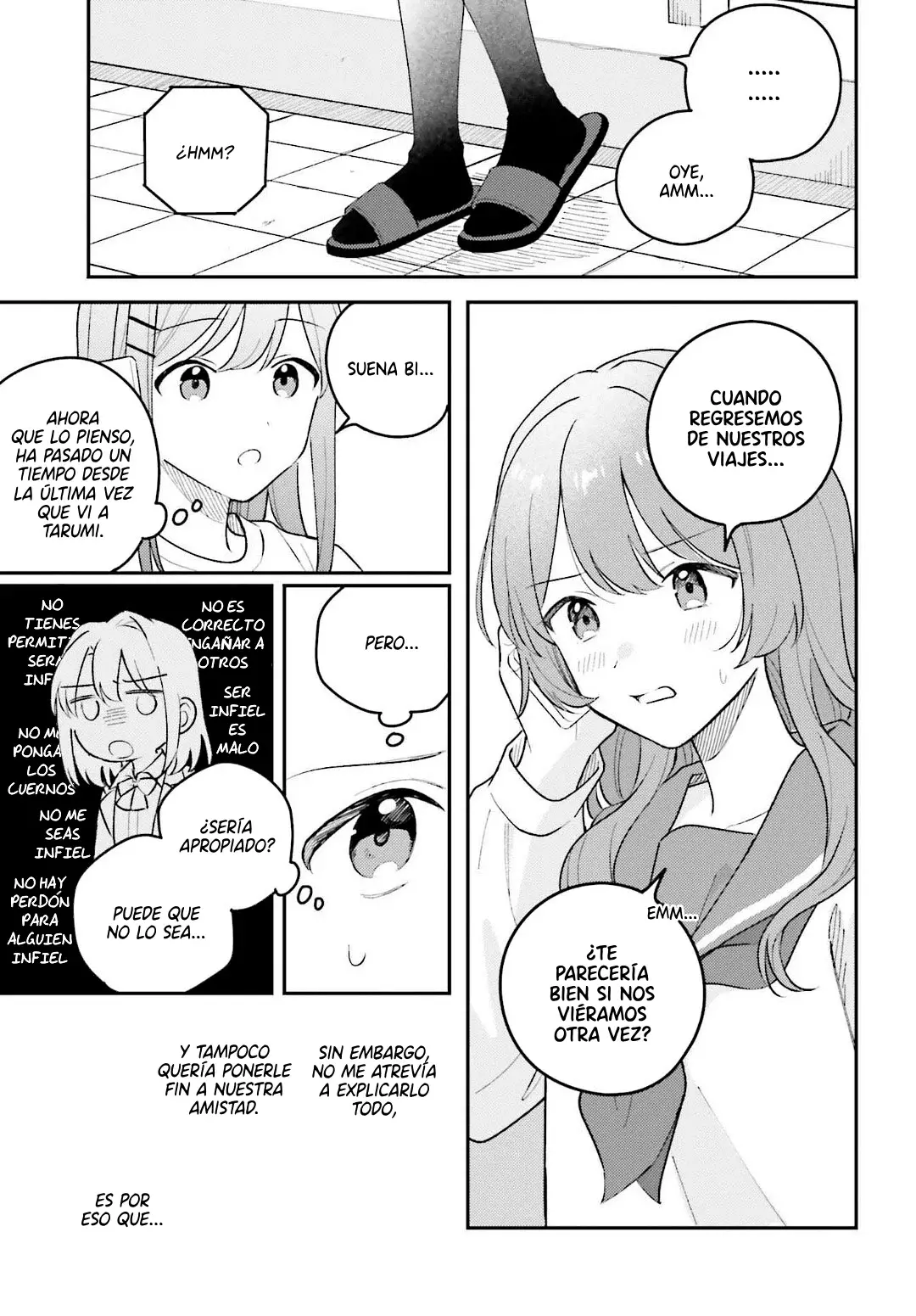 Adachi To Shimamura (Moke ver.) Capítulo 48 - Página 19 en español