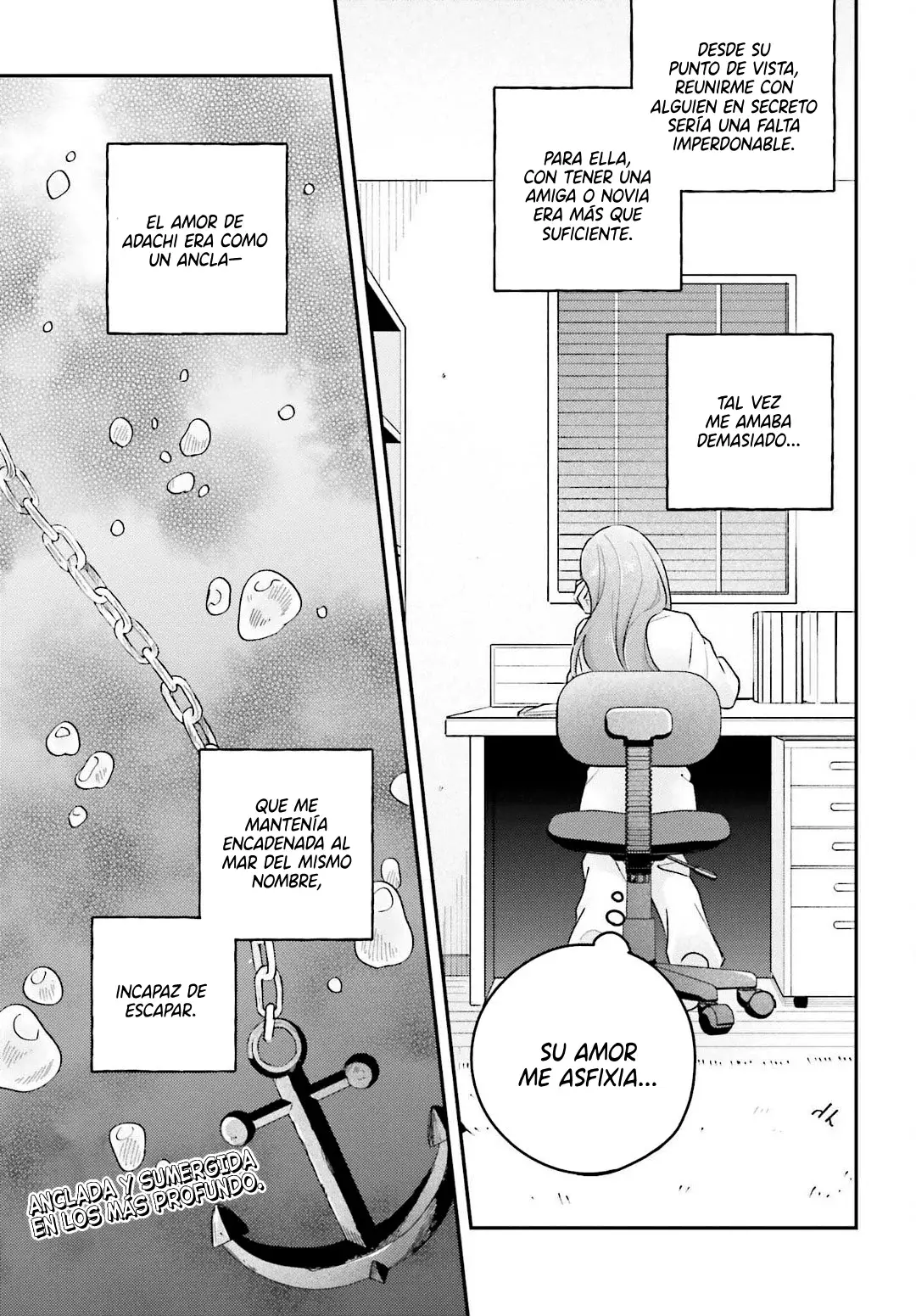Adachi To Shimamura (Moke ver.) Capítulo 48 - Página 21 en español