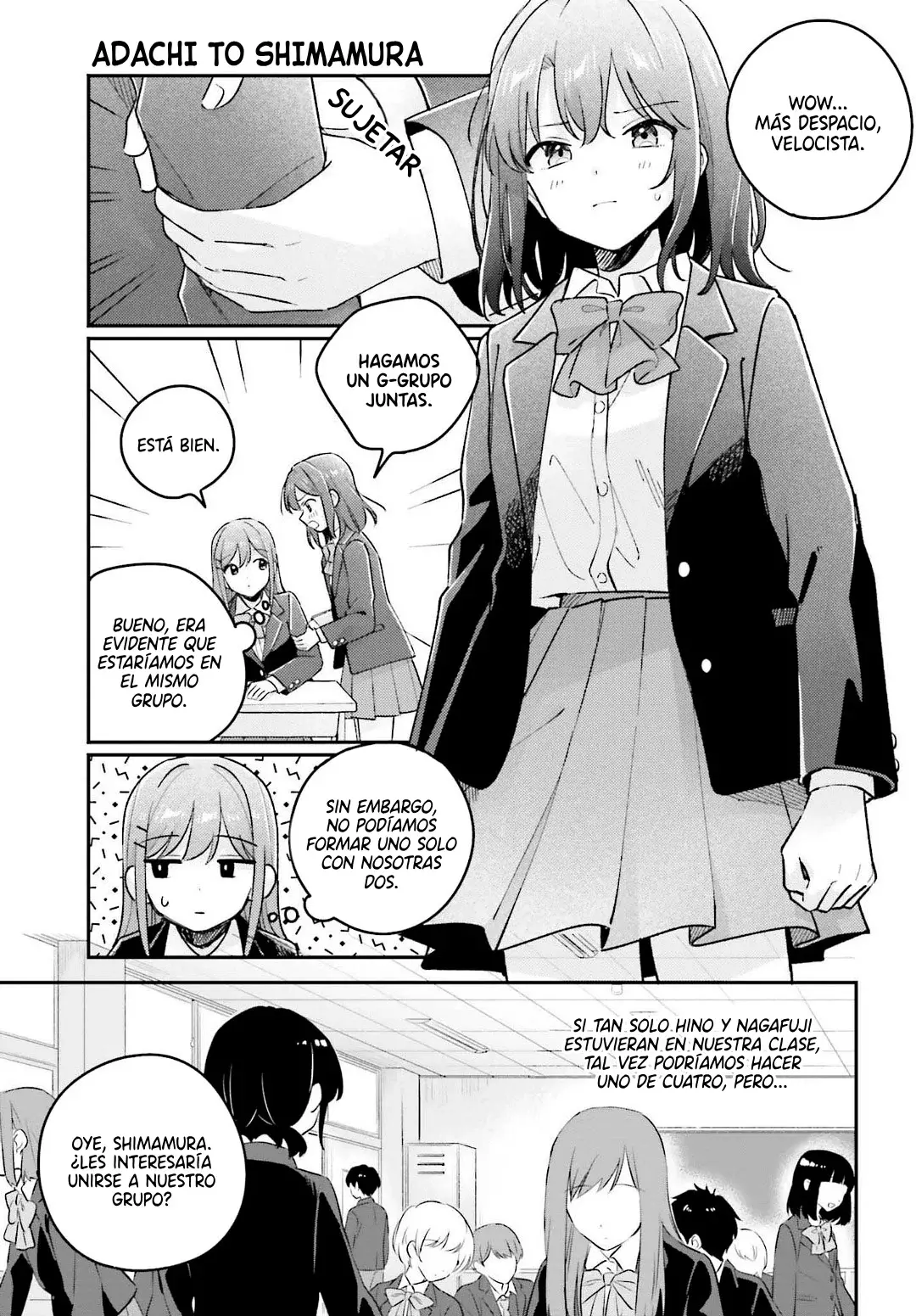 Adachi To Shimamura (Moke ver.) Capítulo 48 - Página 4 en español