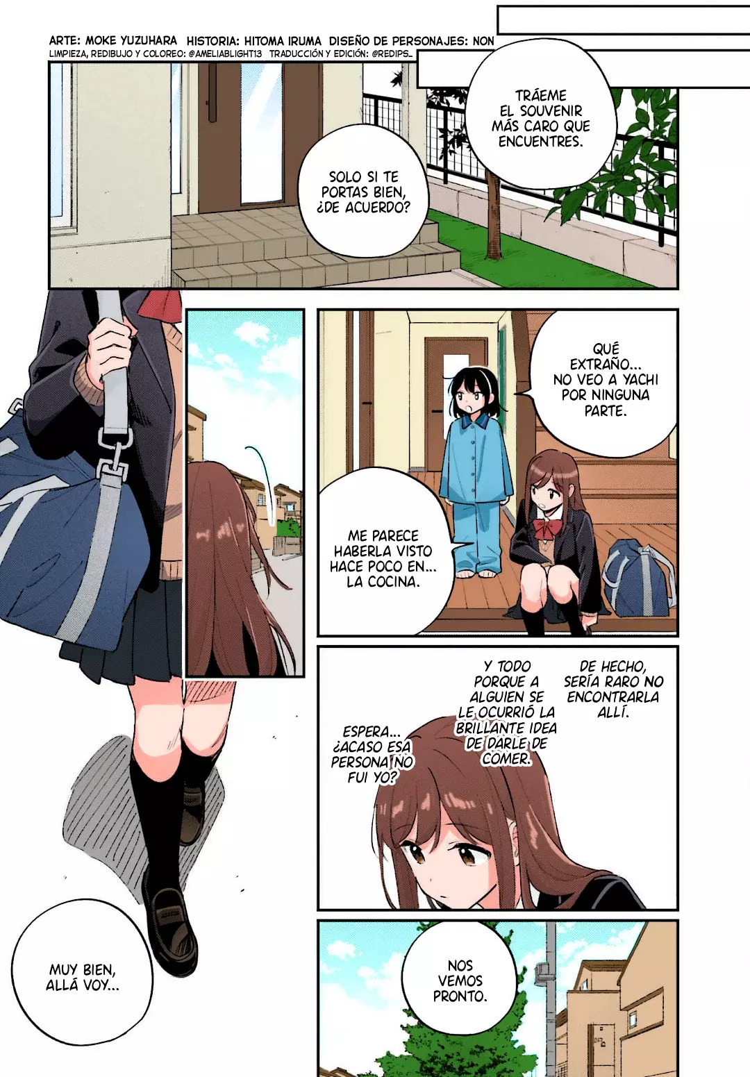 Adachi To Shimamura (Moke ver.) Capítulo 49 - Página 10 en español