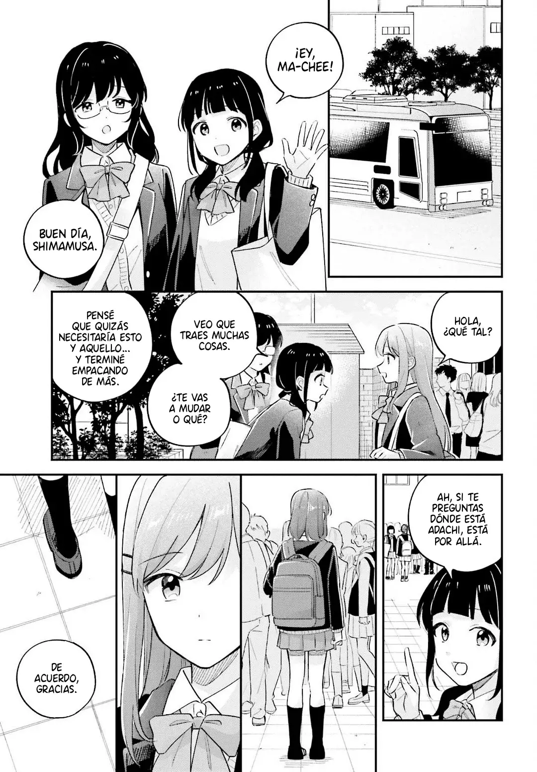 Adachi To Shimamura (Moke ver.) Capítulo 49 - Página 12 en español