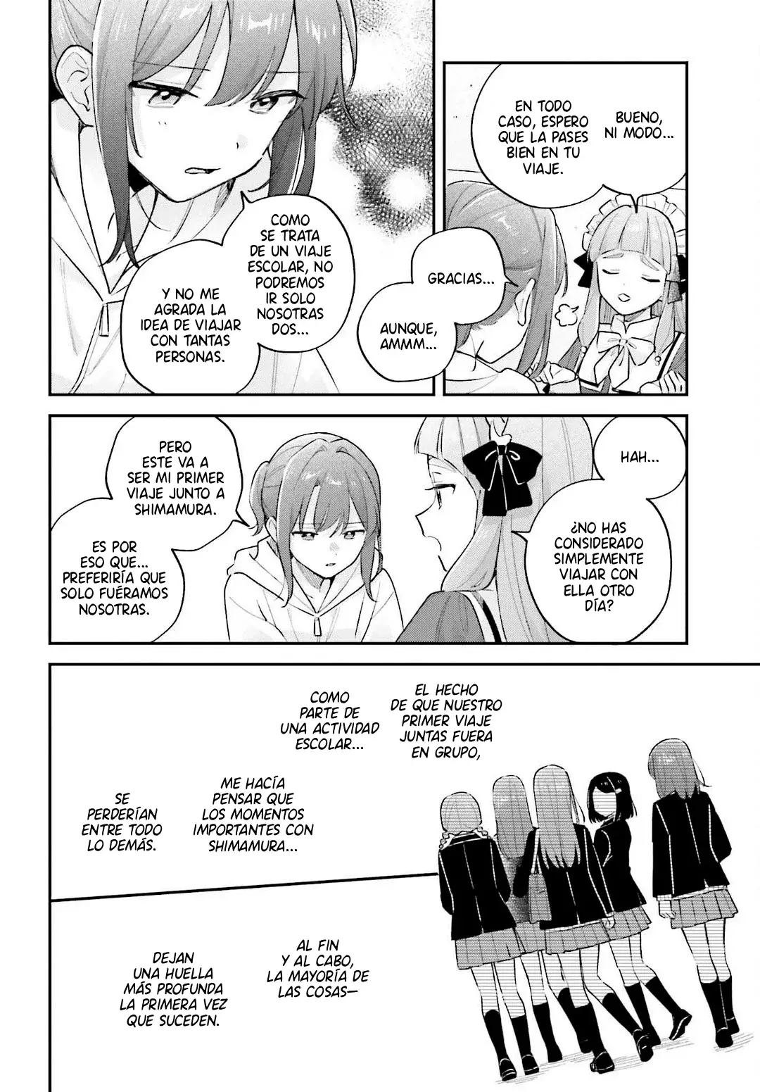 Adachi To Shimamura (Moke ver.) Capítulo 49 - Página 6 en español