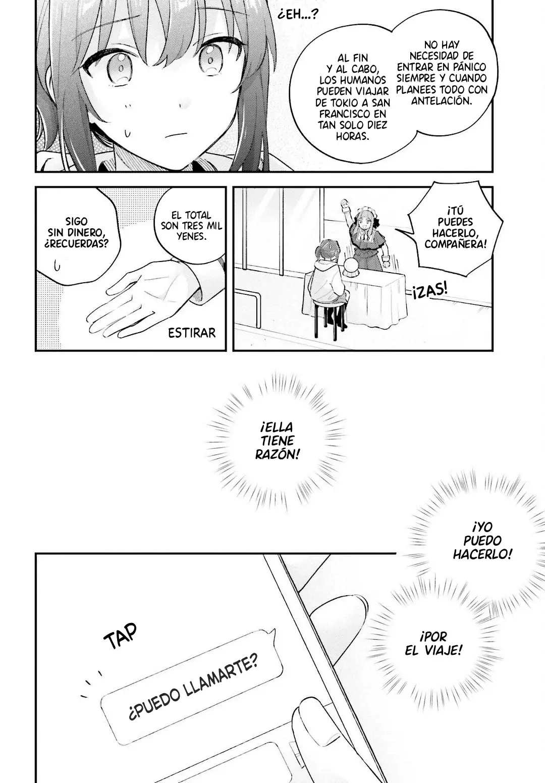Adachi To Shimamura (Moke ver.) Capítulo 49 - Página 8 en español