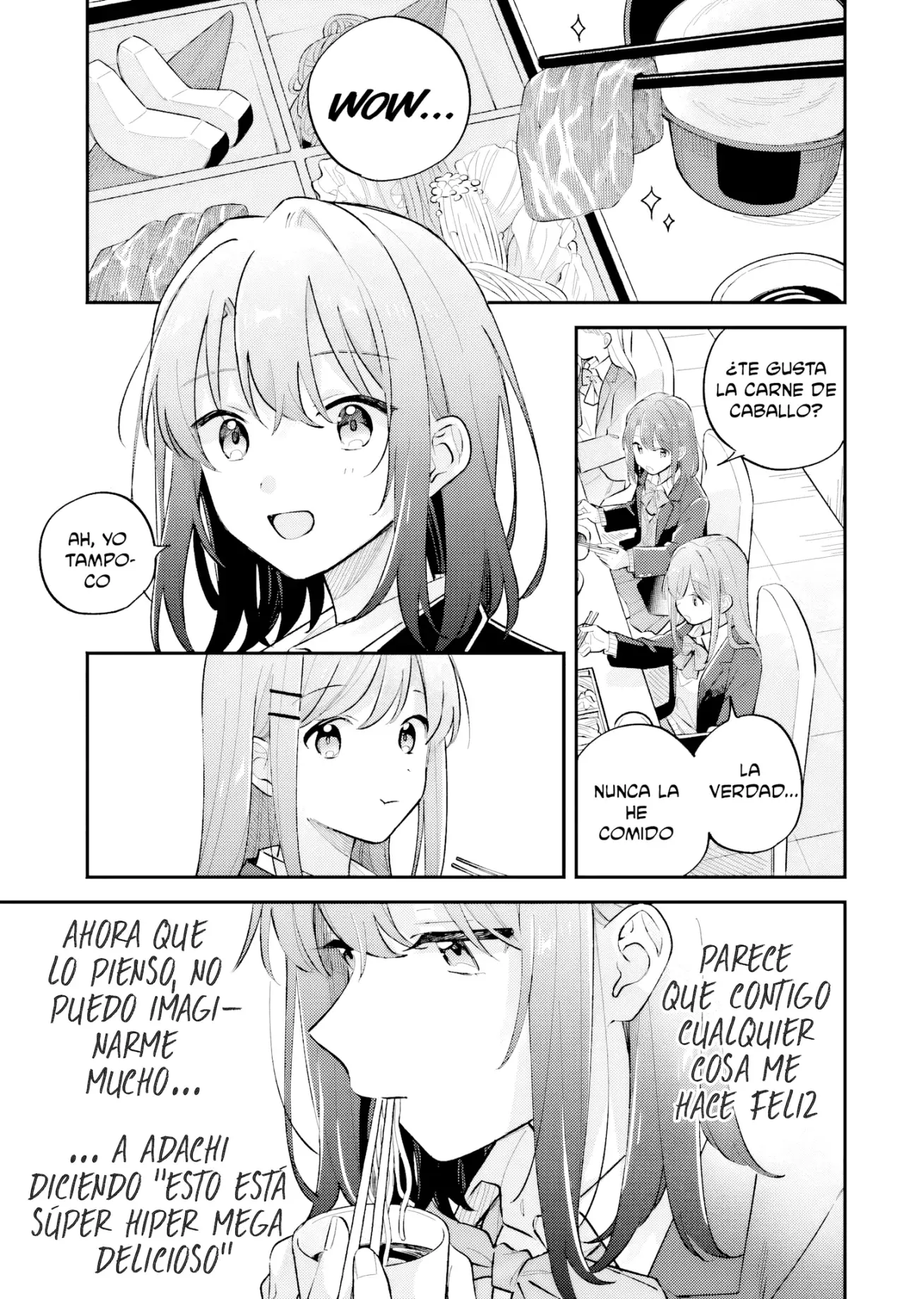 Adachi To Shimamura (Moke ver.) Capítulo 50 - Página 17 en español