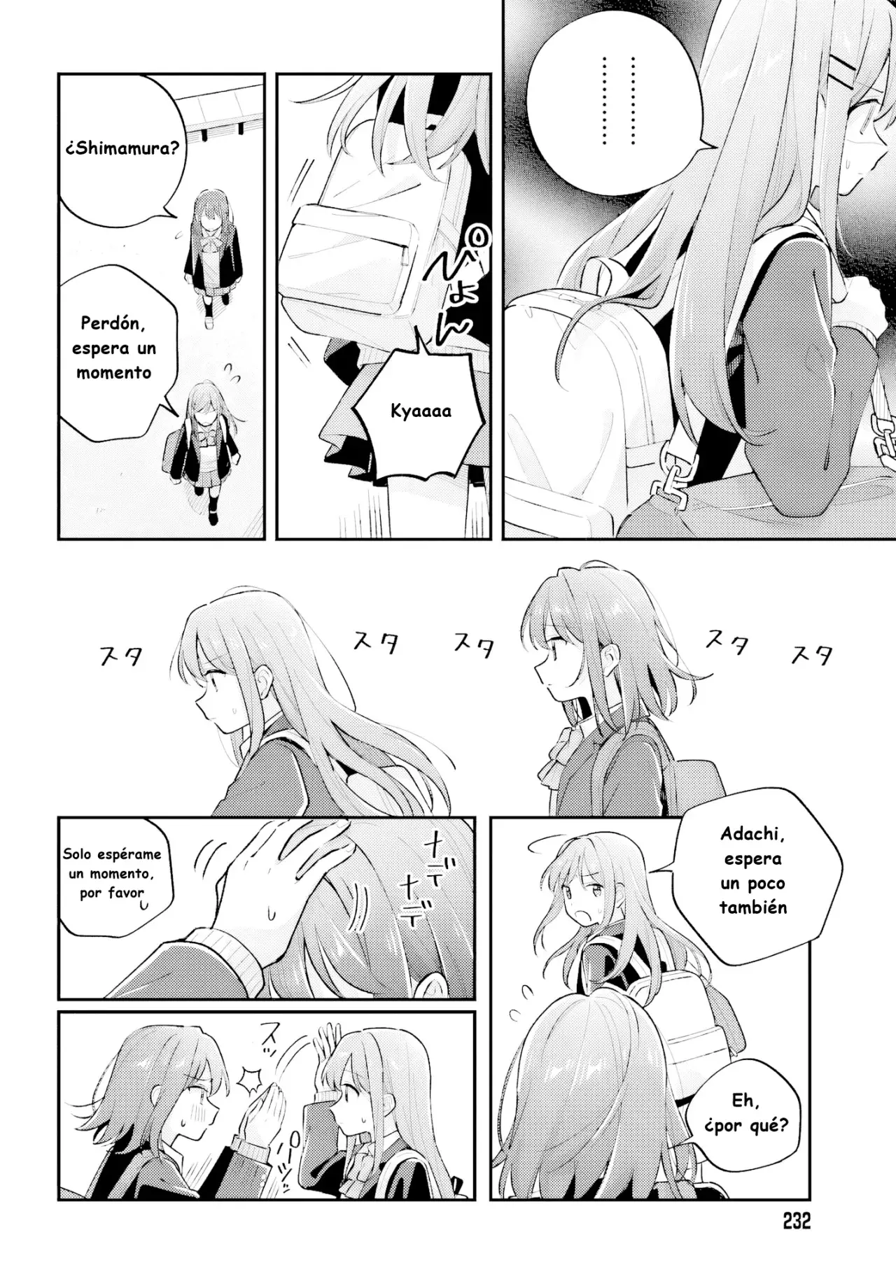 Adachi To Shimamura (Moke ver.) Capítulo 50 - Página 4 en español