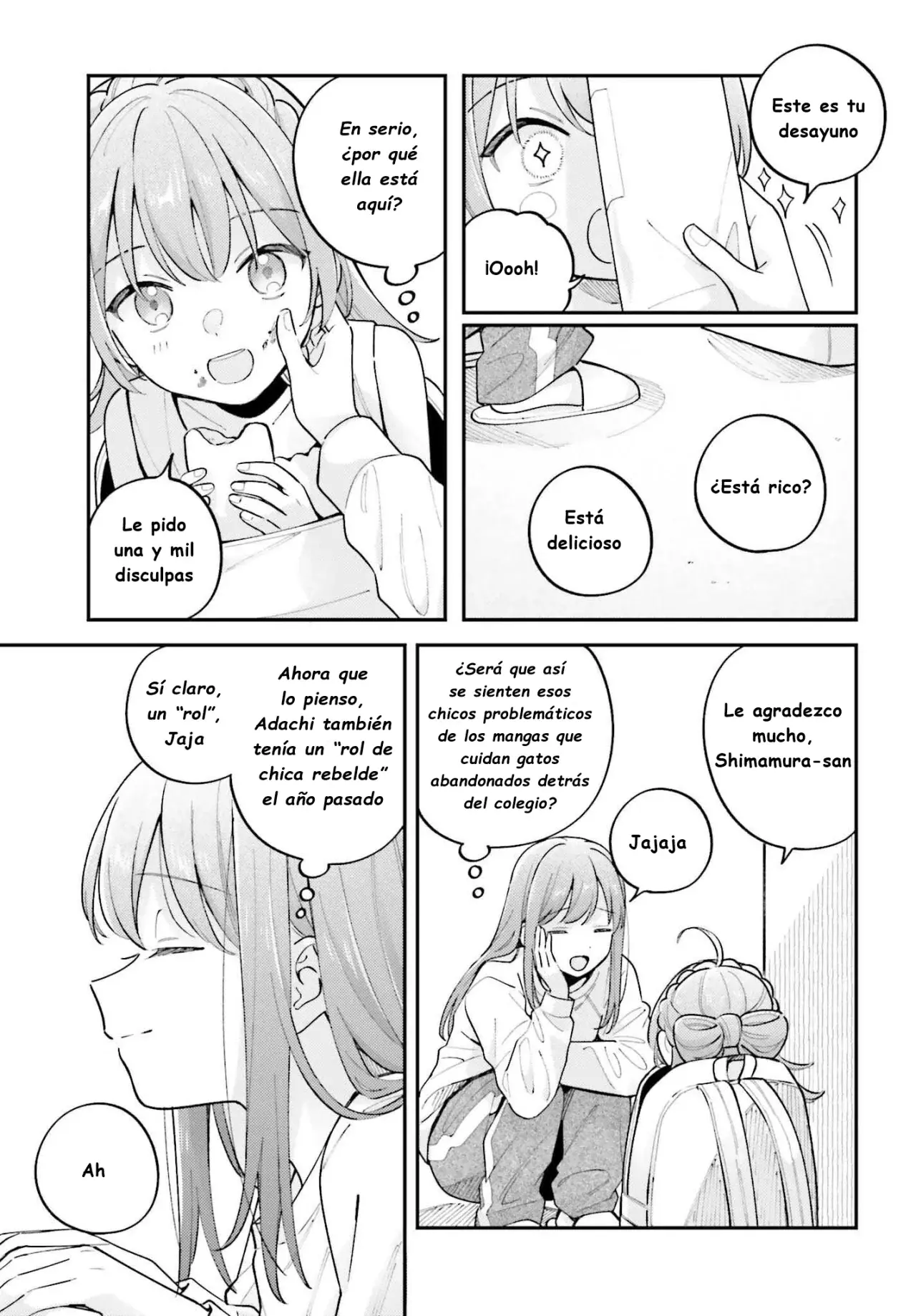 Adachi To Shimamura (Moke ver.) Capítulo 52 - Página 7 en español