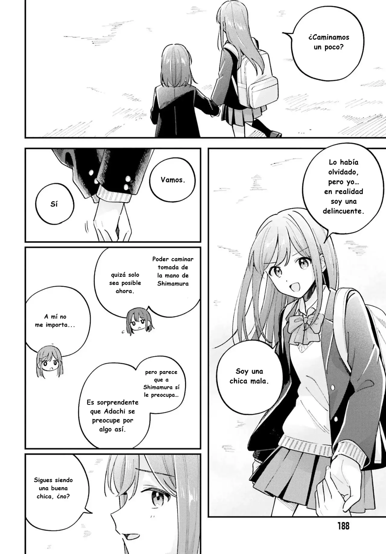Adachi To Shimamura (Moke ver.) Capítulo 53 - Página 15 en español