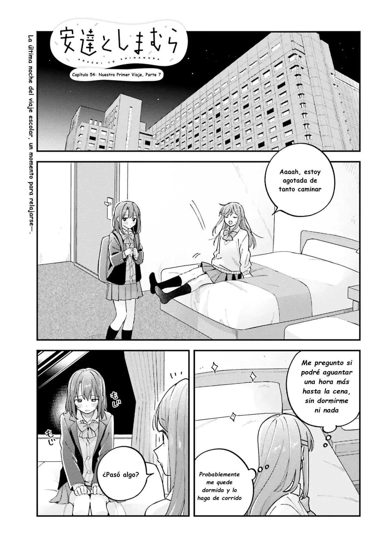 Adachi To Shimamura (Moke ver.) Capítulo 54 - Página 3 en español