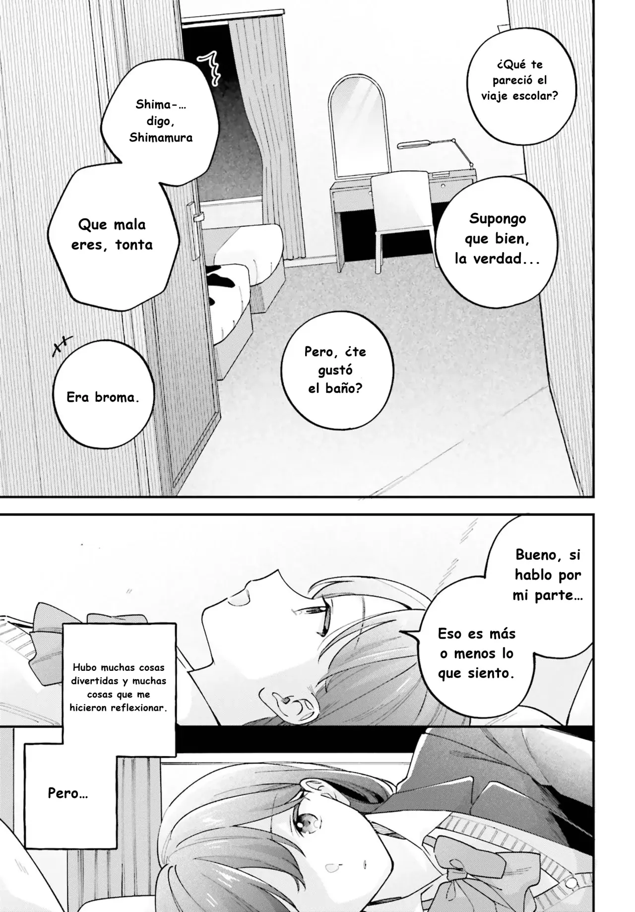 Adachi To Shimamura (Moke ver.) Capítulo 54 - Página 9 en español