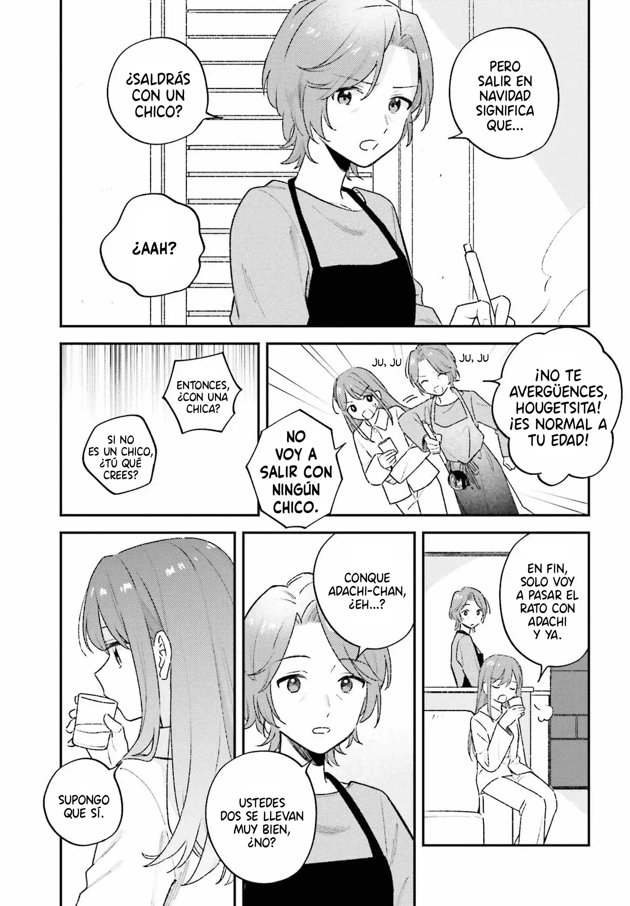 Adachi To Shimamura (Moke ver.) Capítulo 55.1 - Página 6 en español