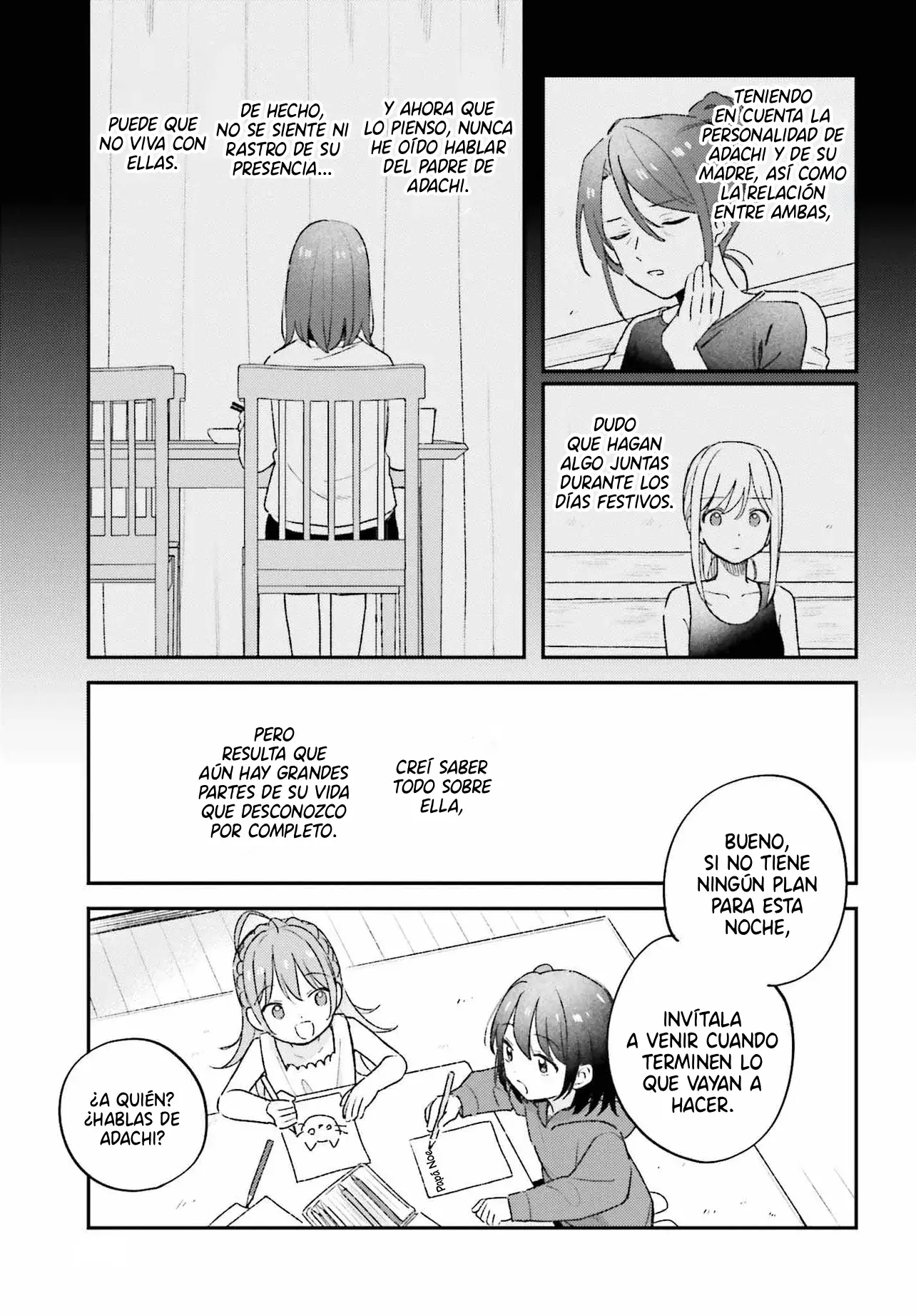 Adachi To Shimamura (Moke ver.) Capítulo 55.1 - Página 8 en español