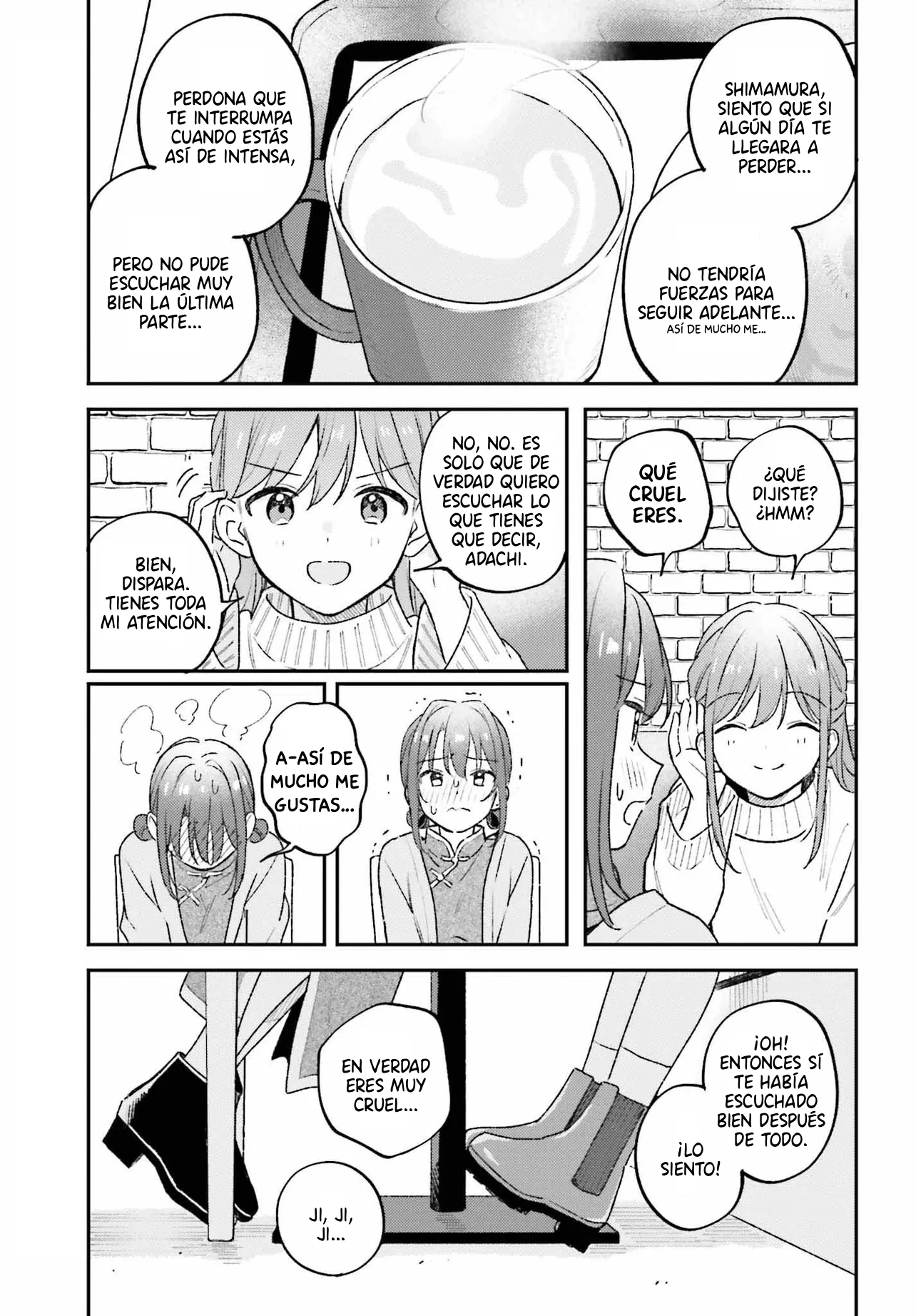 Adachi To Shimamura (Moke ver.) Capítulo 55.2 - Página 6 en español