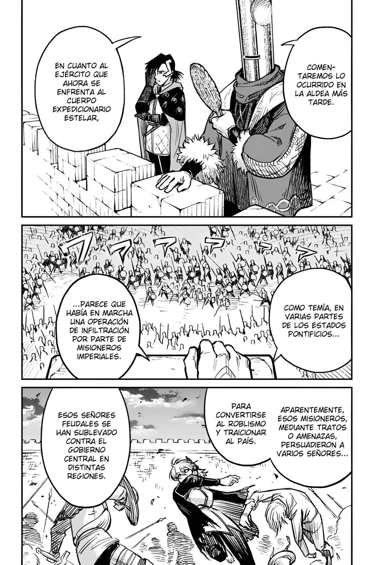 The Bugle Call Capítulo 33 - Página 34 en español