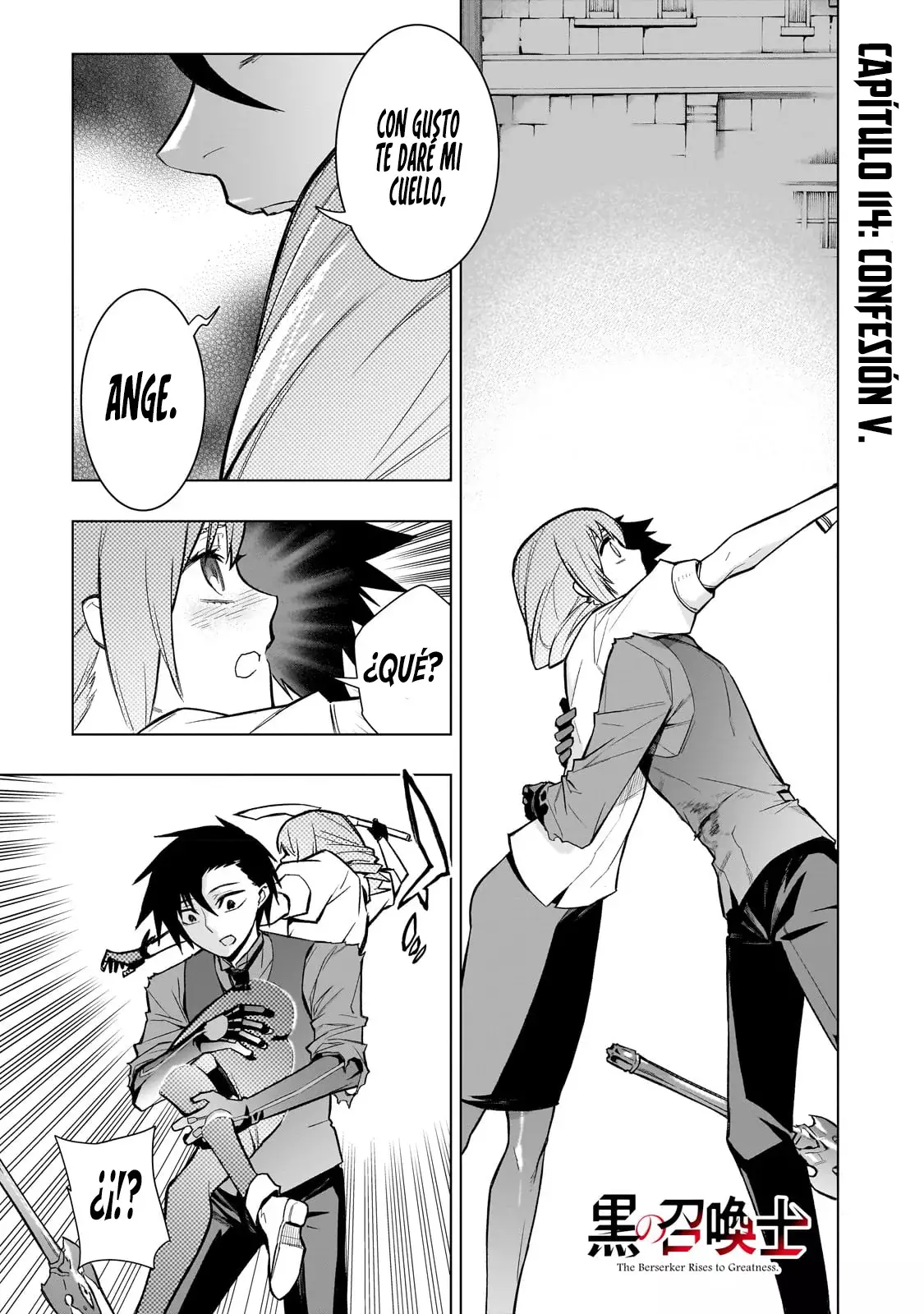 Kuro no Shoukanshi Capítulo 114 - Página 4 en español