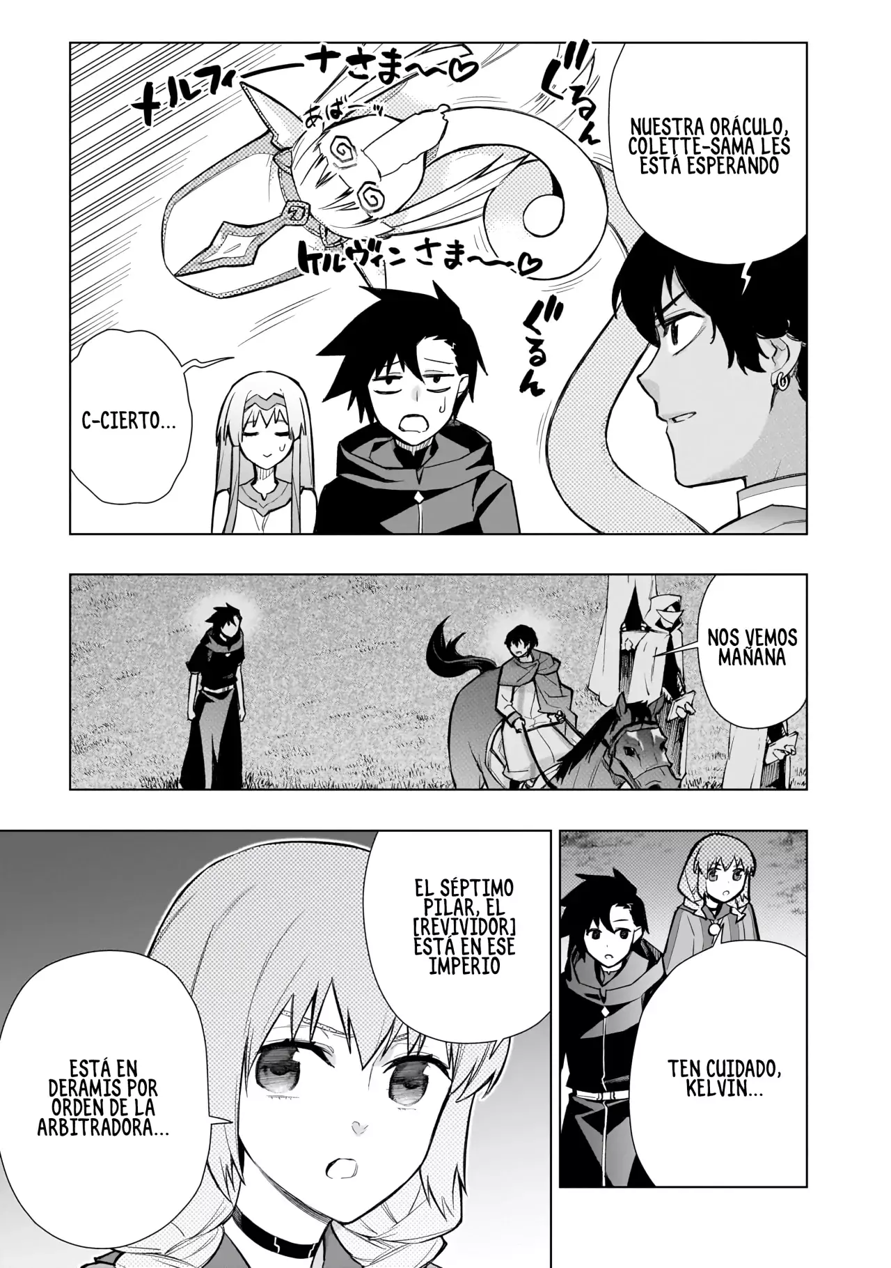 Kuro no Shoukanshi Capítulo 123 - Página 11 en español