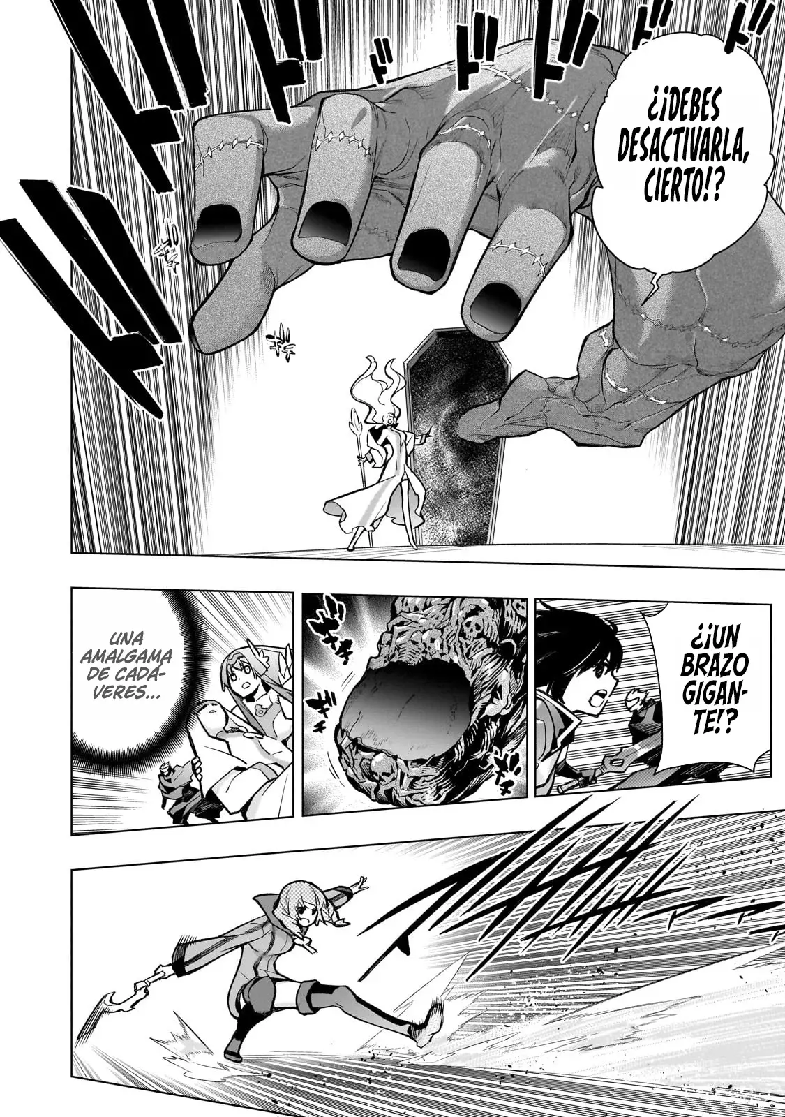 Kuro no Shoukanshi Capítulo 141 - Página 8 en español