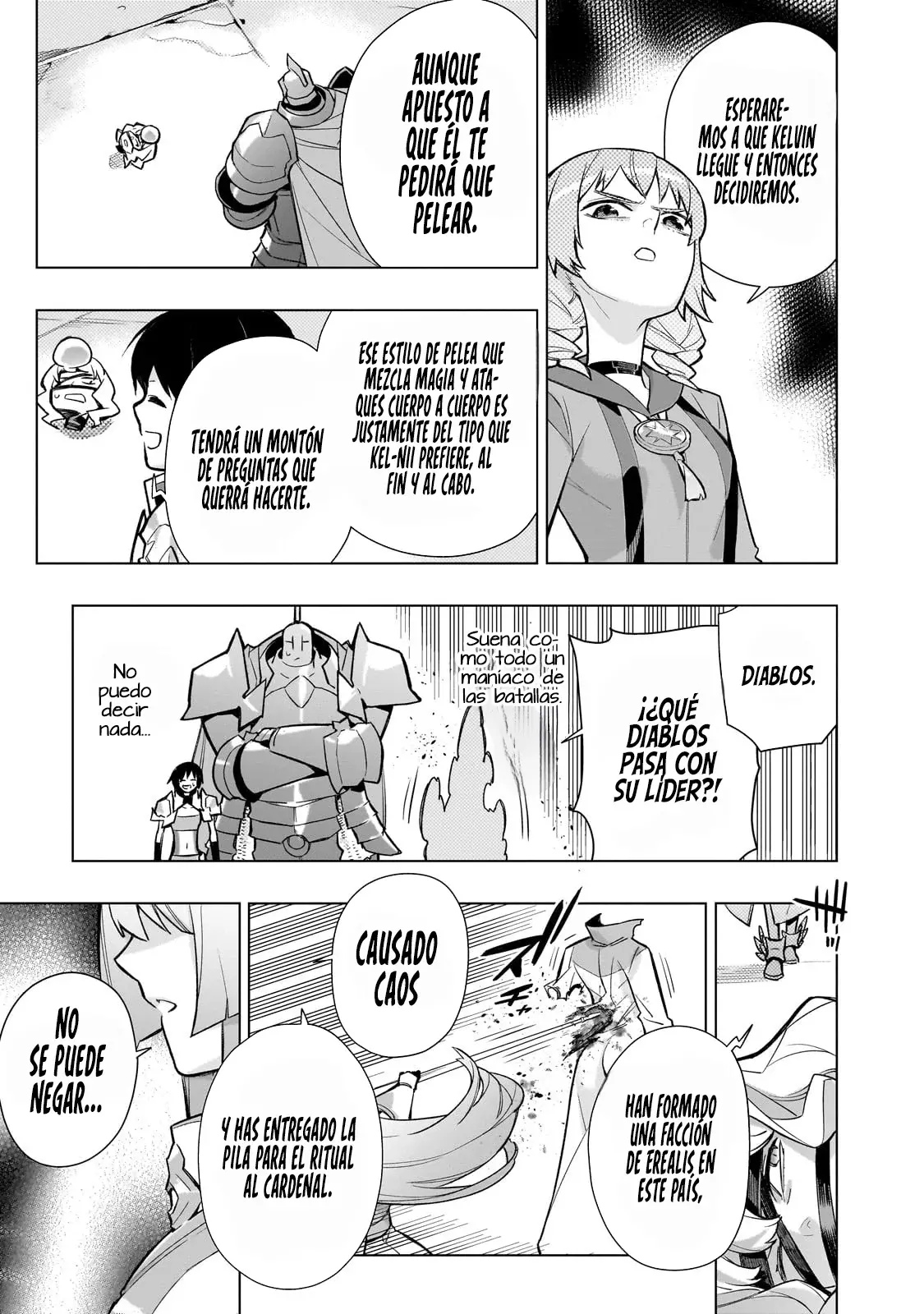 Kuro no Shoukanshi Capítulo 144 - Página 11 en español