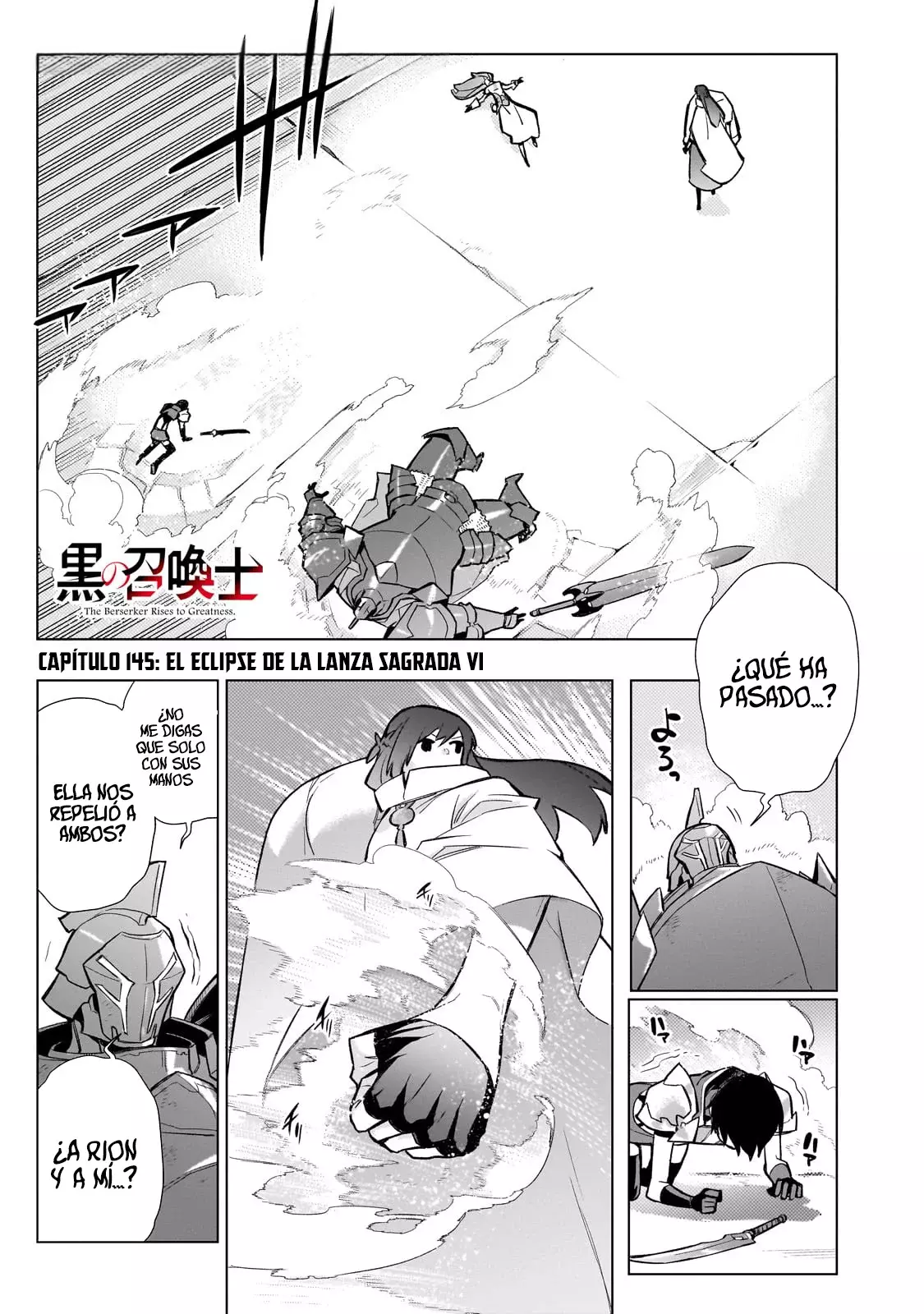 Kuro no Shoukanshi Capítulo 145 - Página 6 en español