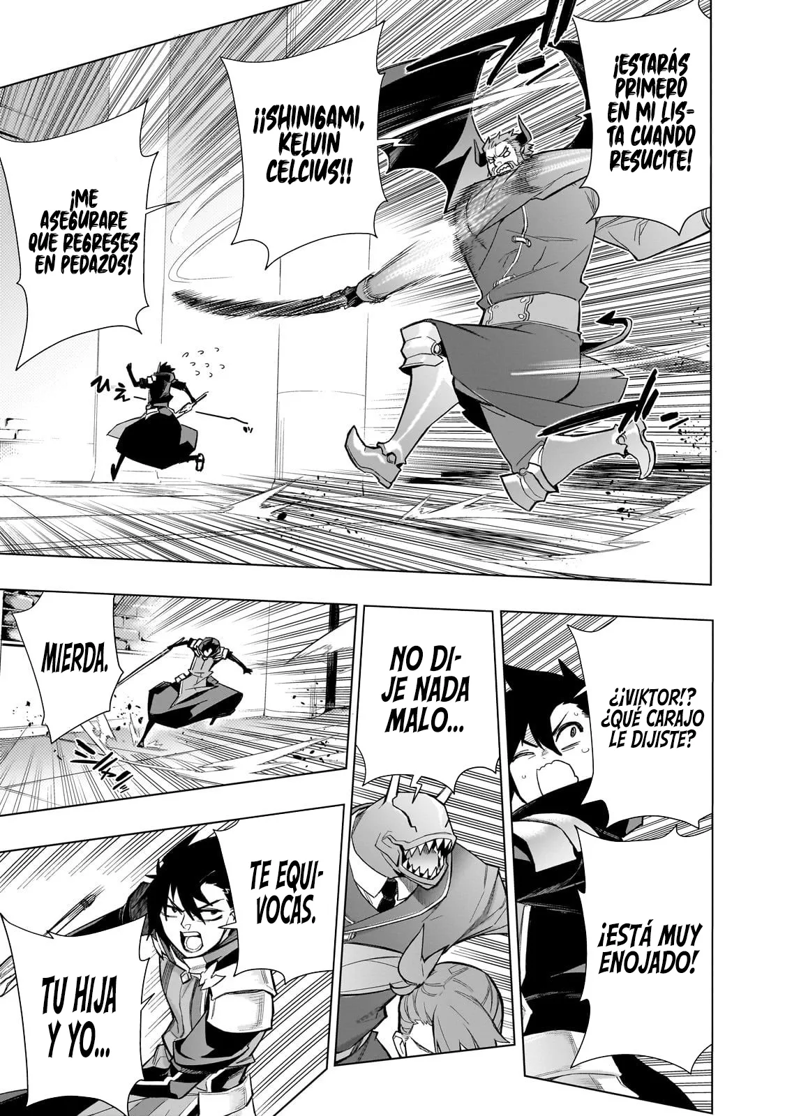 Kuro no Shoukanshi Capítulo 151 - Página 13 en español