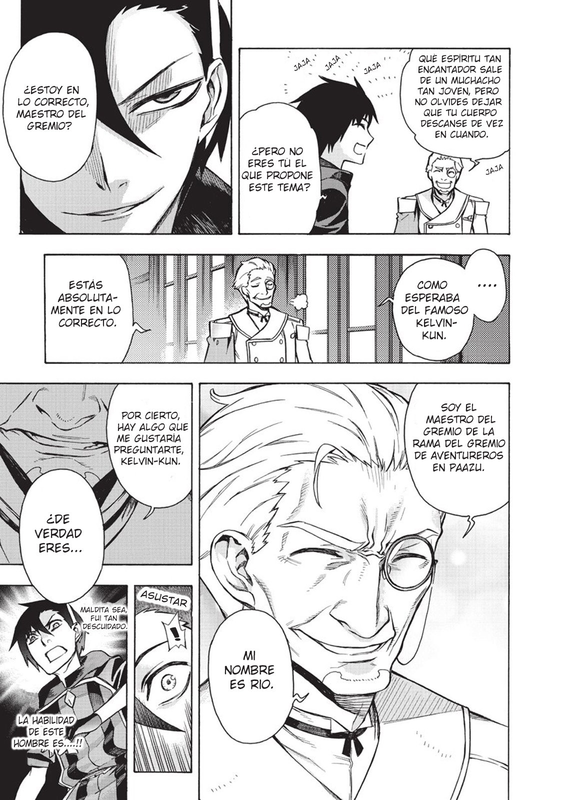 Kuro no Shoukanshi Capítulo 4 - Página 35 en español