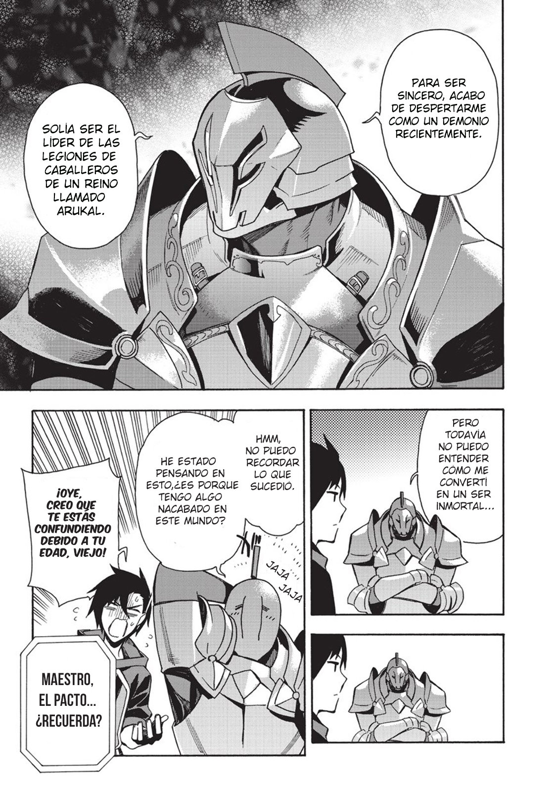 Kuro no Shoukanshi Capítulo 4 - Página 4 en español