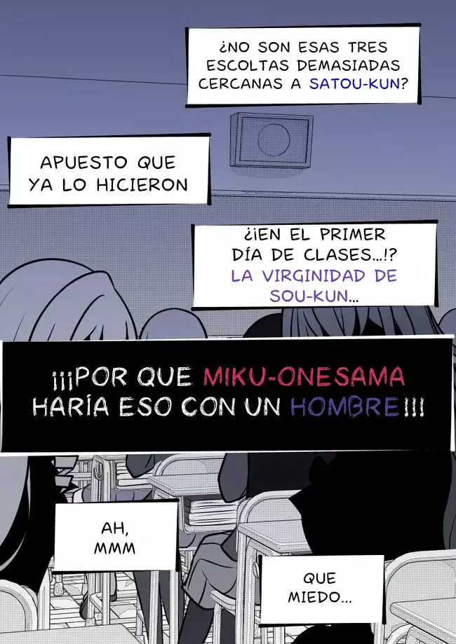 El mundo paralelo con una relación de hombres y mujeres de 1:39 resulta ser inesperadamente normal. Capítulo 106 - Página 7 en español