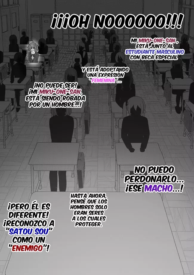 El mundo paralelo con una relación de hombres y mujeres de 1:39 resulta ser inesperadamente normal. Capítulo 55 - Página 13 en español