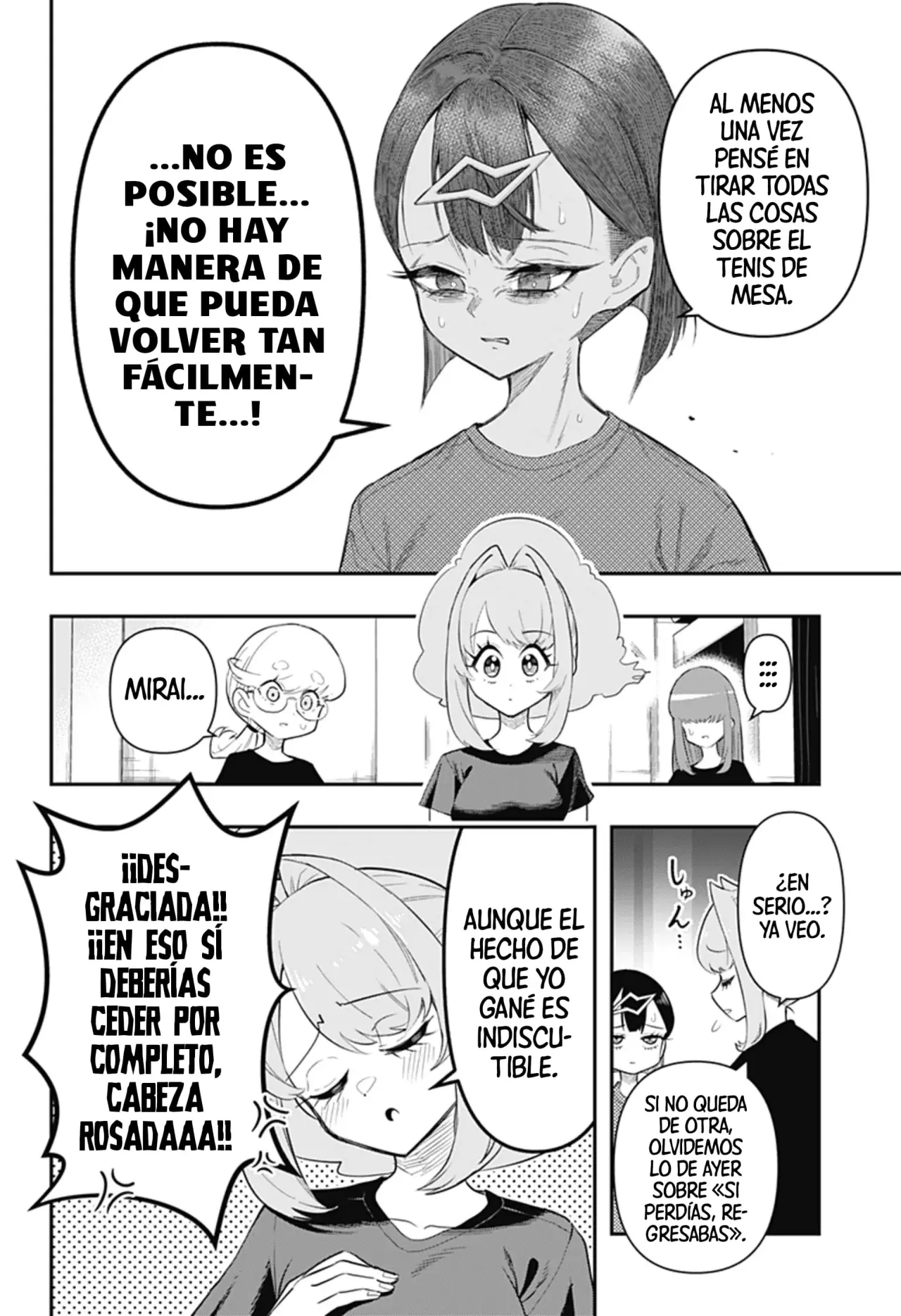 Shunrai Tenis de mesa Capítulo 2 - Página 8 en español