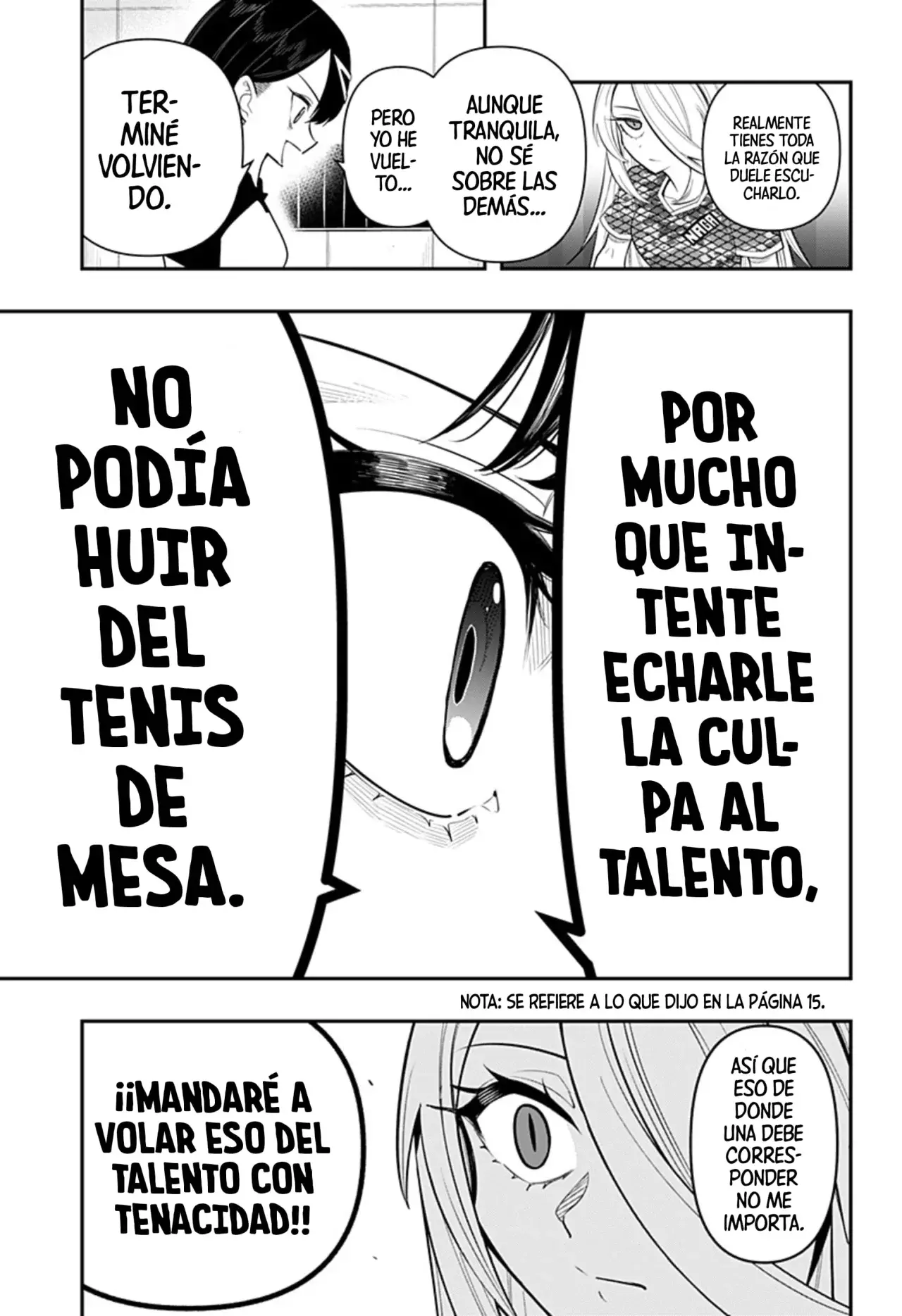 Shunrai Tenis de mesa Capítulo 4 - Página 18 en español