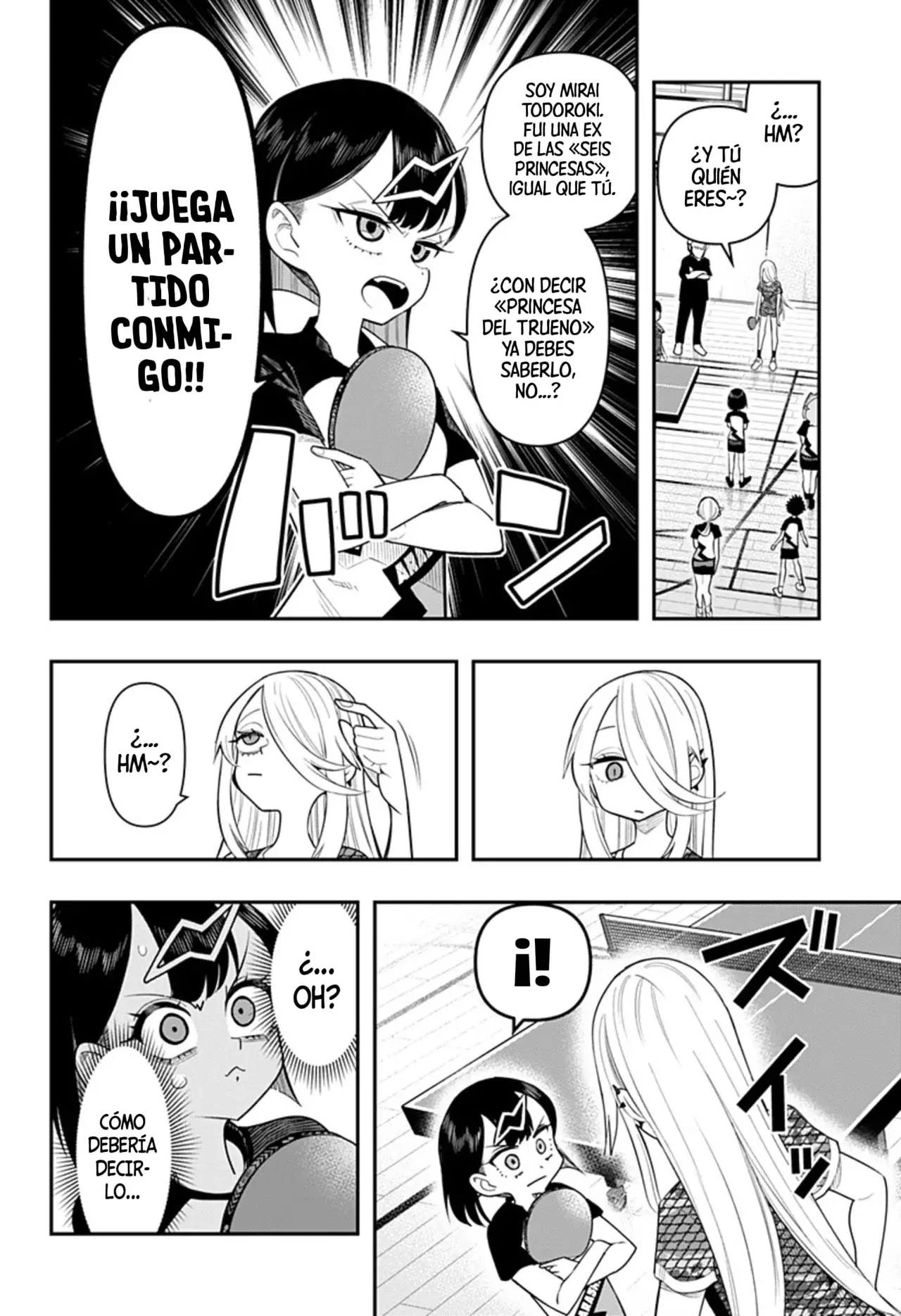 Shunrai Tenis de mesa Capítulo 4 - Página 8 en español
