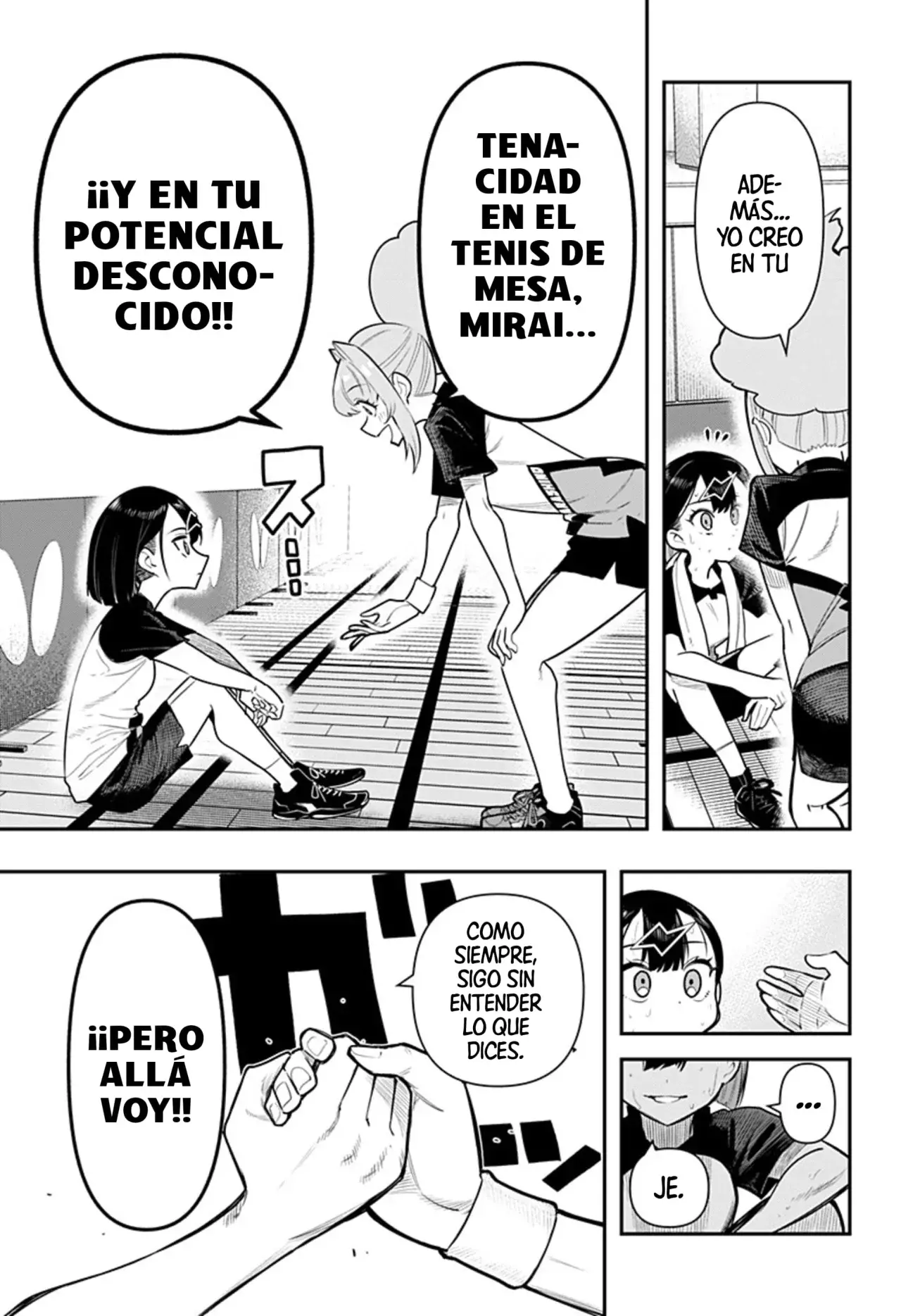Shunrai Tenis de mesa Capítulo 7 - Página 3 en español